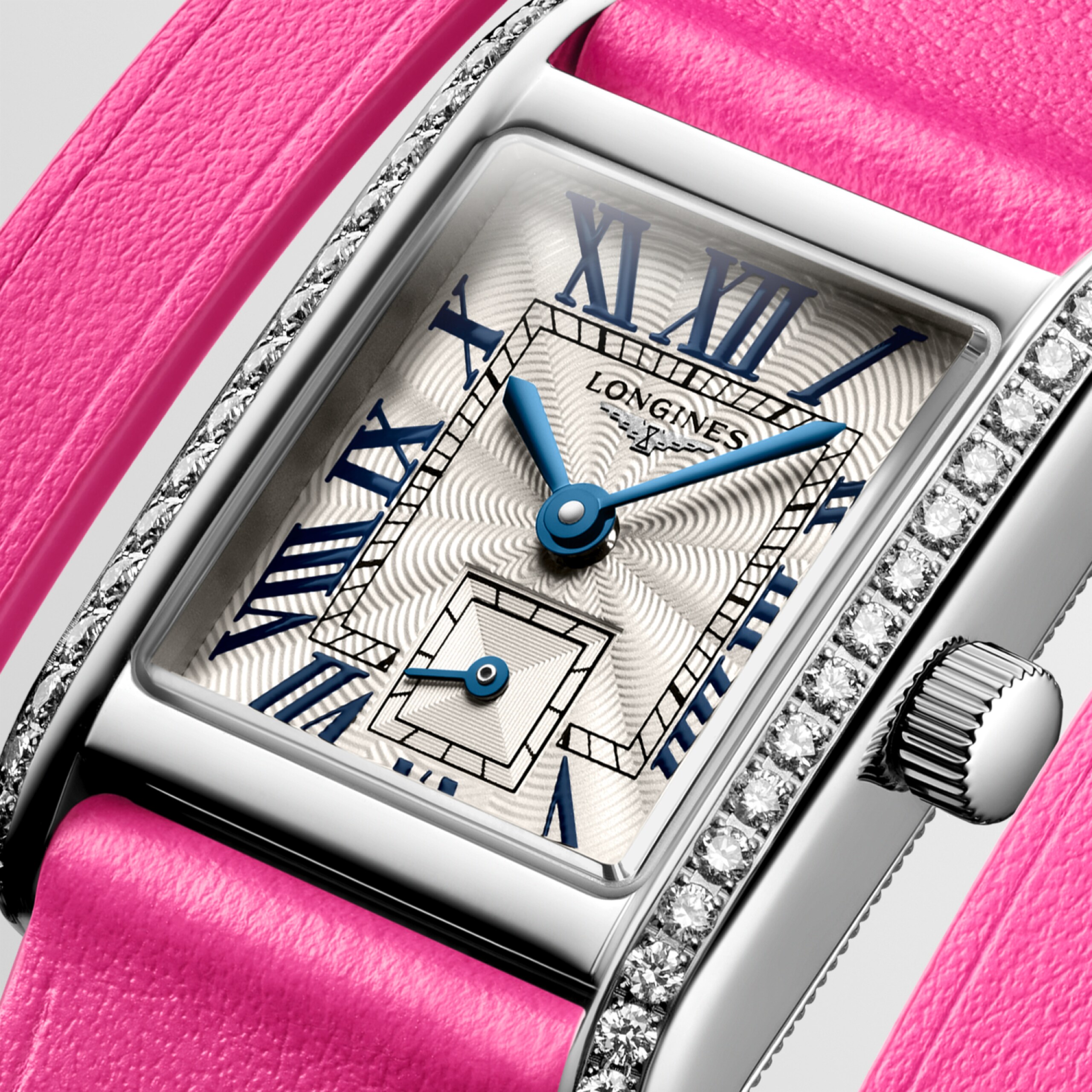 Longines MINI DOLCEVITA 쿼츠 스테인리스 스틸 Watch - L5.200.0.71.2