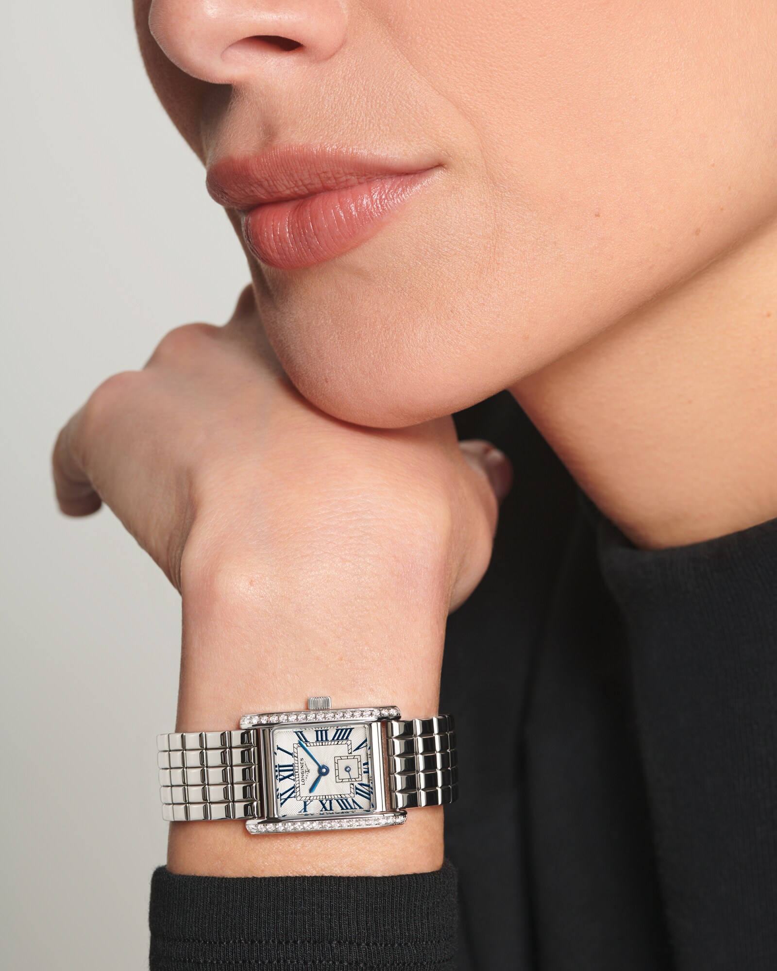 ドルチェヴィータ ミニ クォーツ、ステンレススティール、シルバー