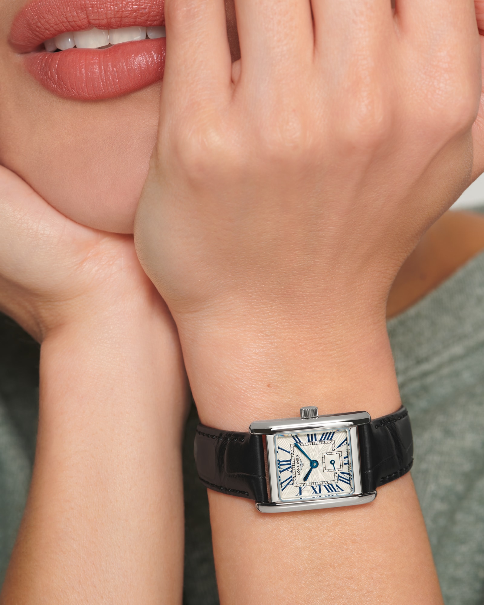 ドルチェヴィータ ミニ クォーツ、ステンレススティール、シルバー