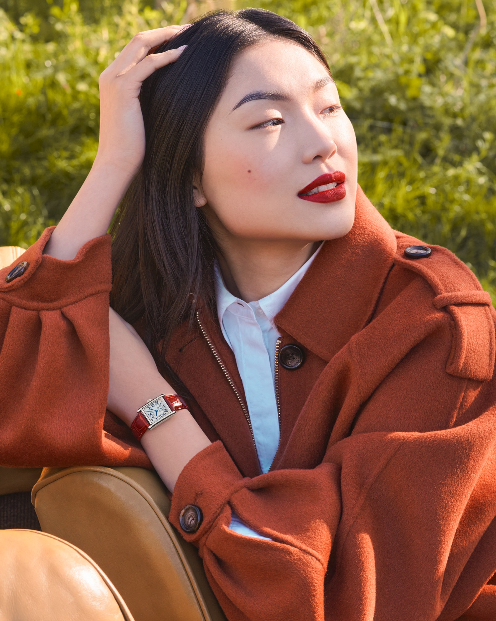 ドルチェヴィータ ミニ クォーツ、ステンレススティール、シルバー