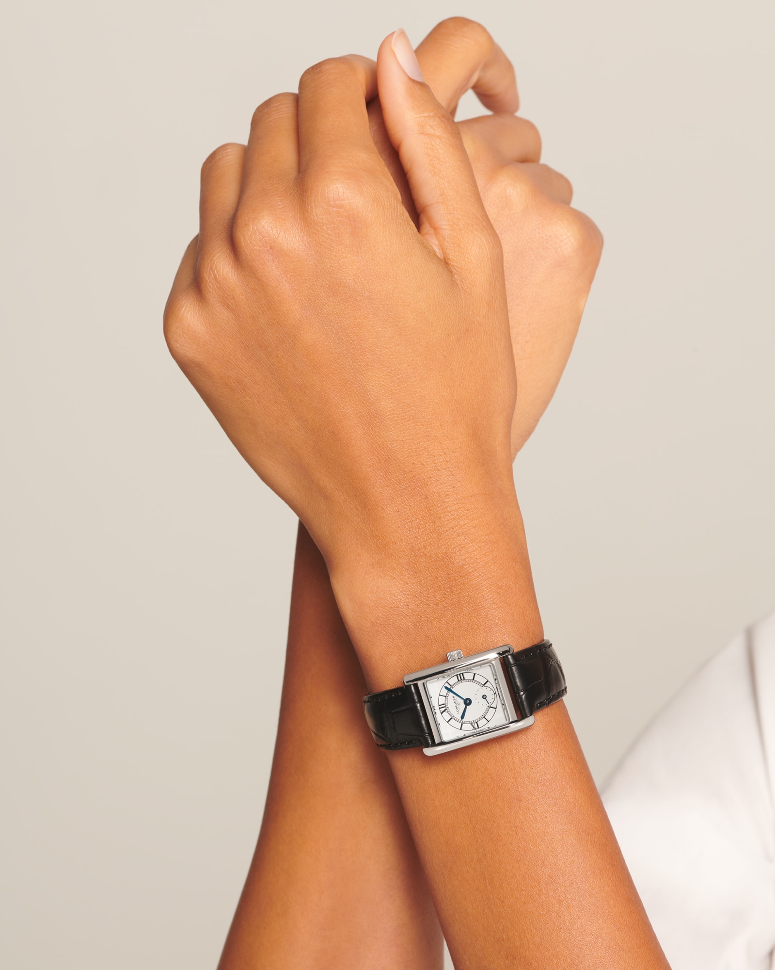 ドルチェヴィータ ミニ クォーツ、ステンレススティール、シルバー