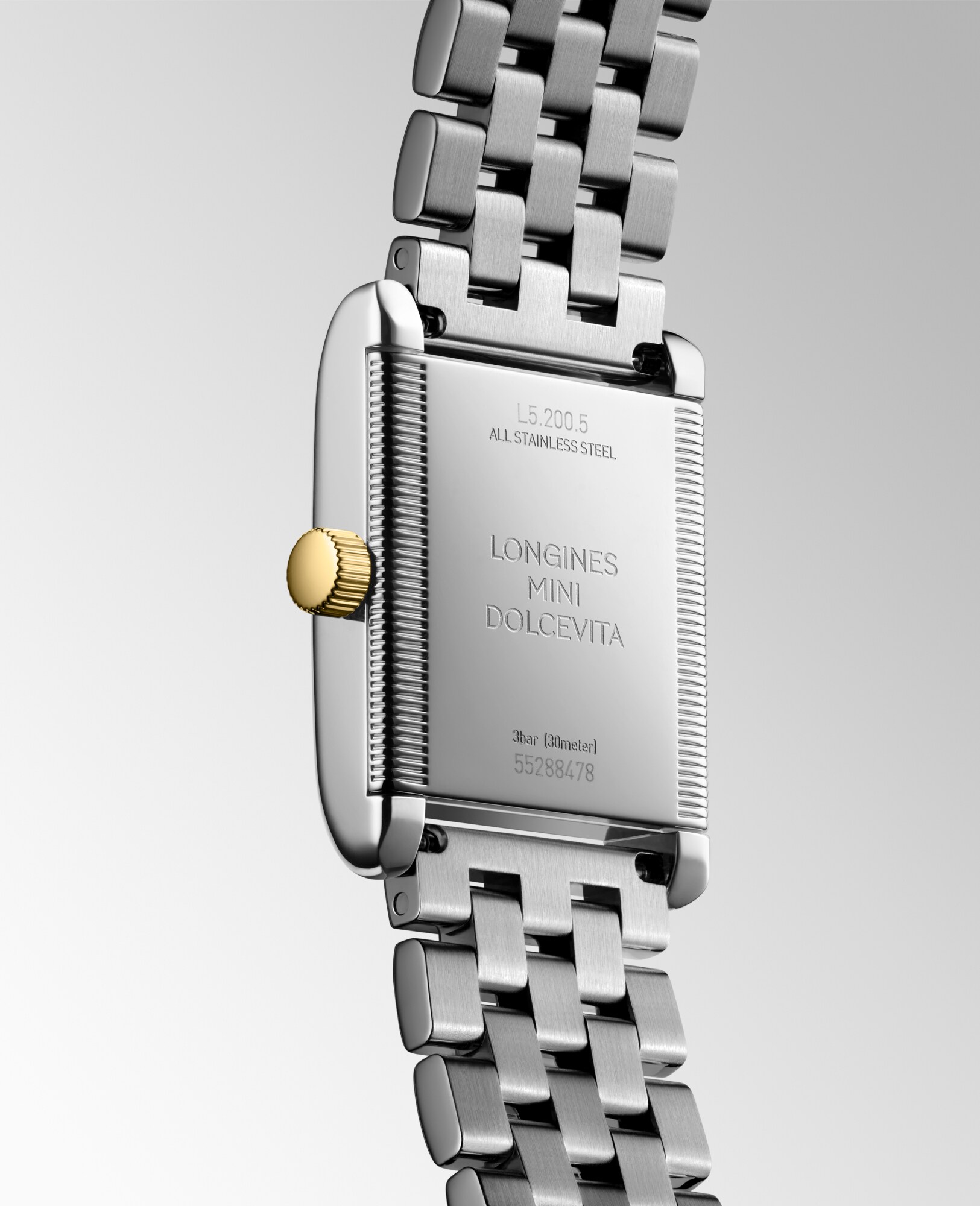 LONGINES レディース 時計 ドルチェヴィータ ミニ クォーツ、ステンレススティール