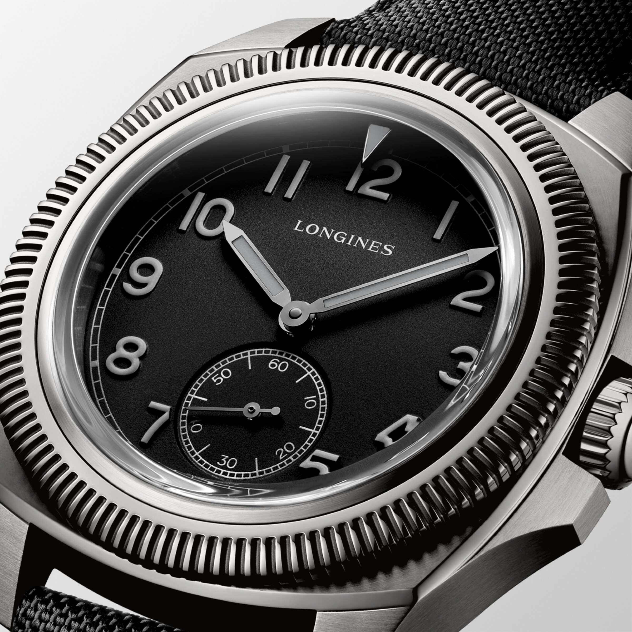 Longines PILOT MAJETEK Automatic Titanium Watch - L2.838.1.53.2