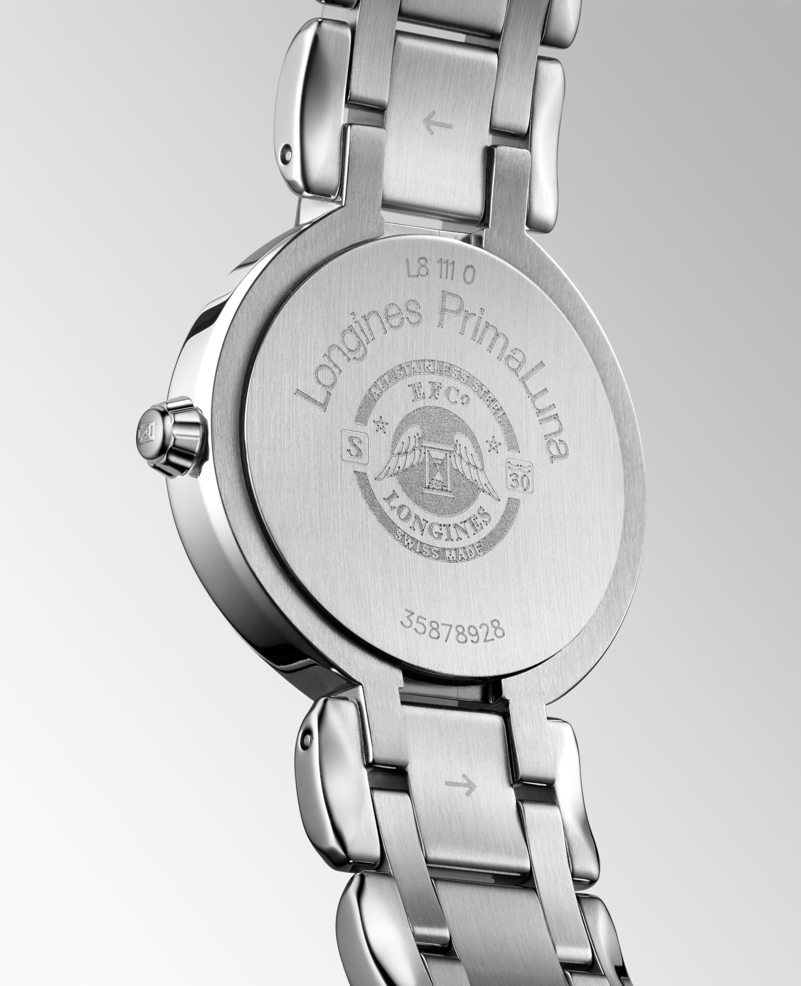 Longines 浪琴心月系列 自動上鏈機械機芯 精鋼 Watch - L8.111.0.71.6