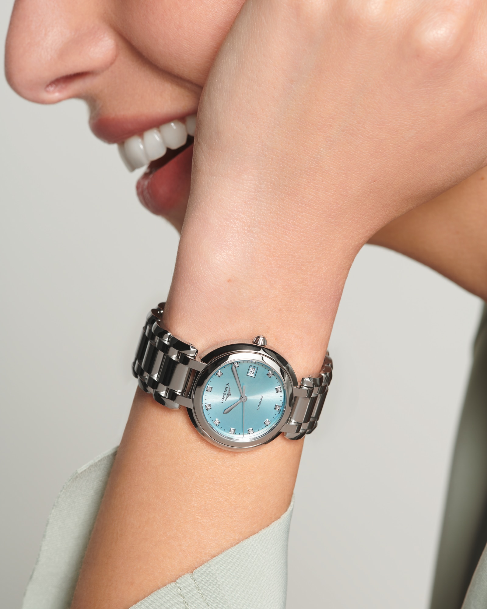 LONGINES PRIMALUNA | Ø 30.00 mm, Sunray Blue | L8.113.4.90.6