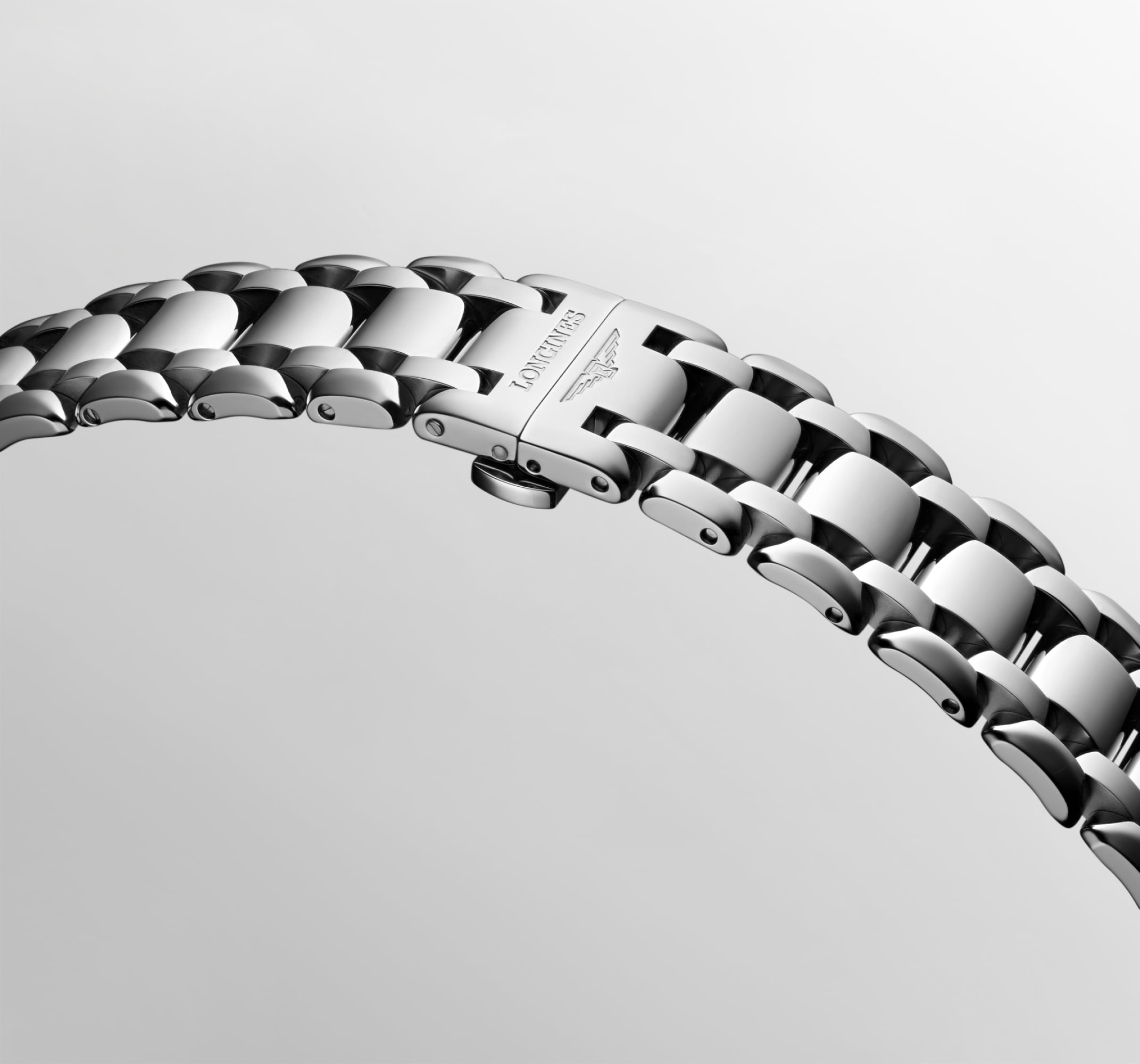 LONGINES PRIMALUNA Automatic, Stainless Steel, Blue Mother LONGINES PRIMALUNA Automatic, Stainless Steel, Blue Mother