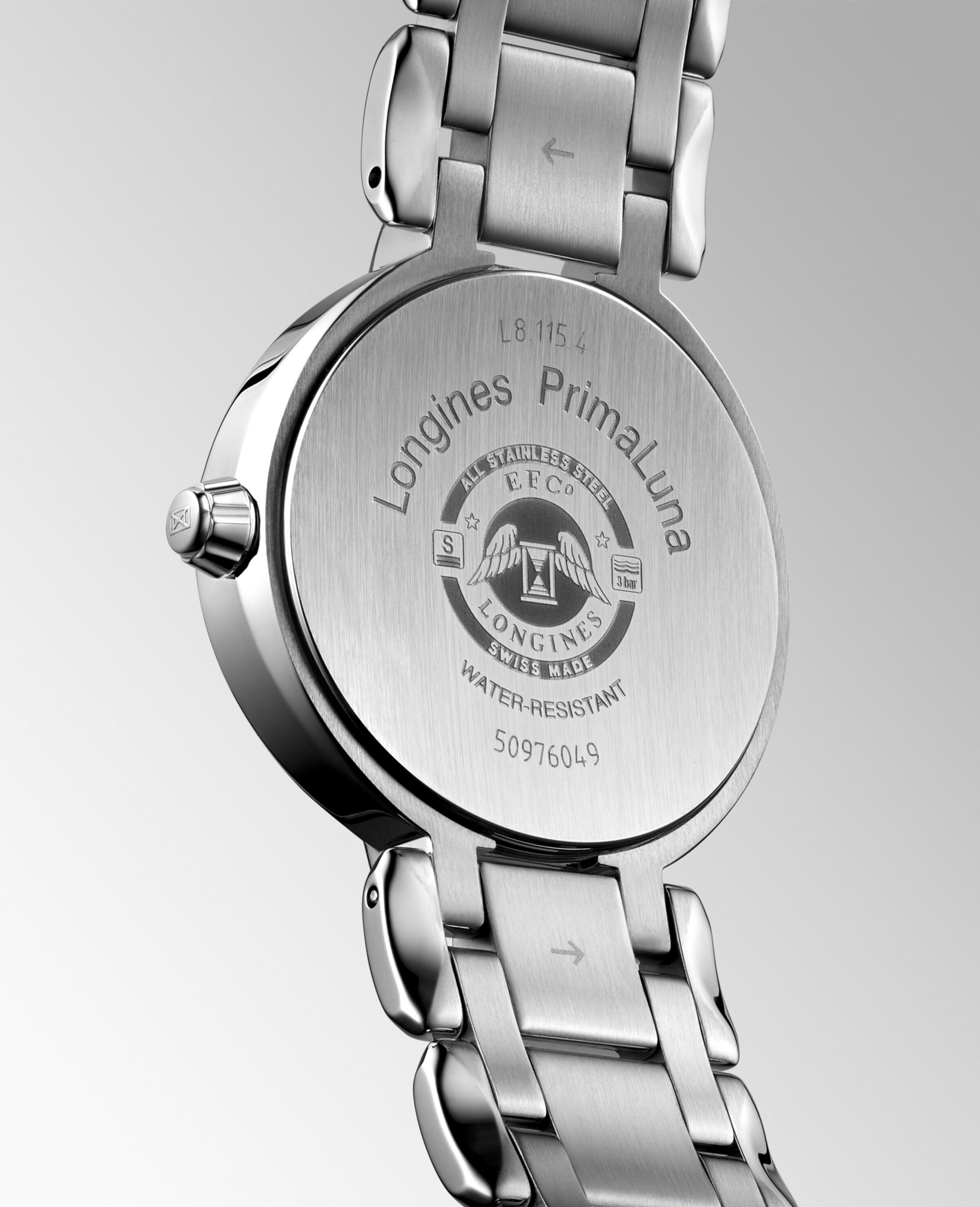 Longines PRIMALUNA Quartz Stainless steel Watch - L8.115.4.87.6