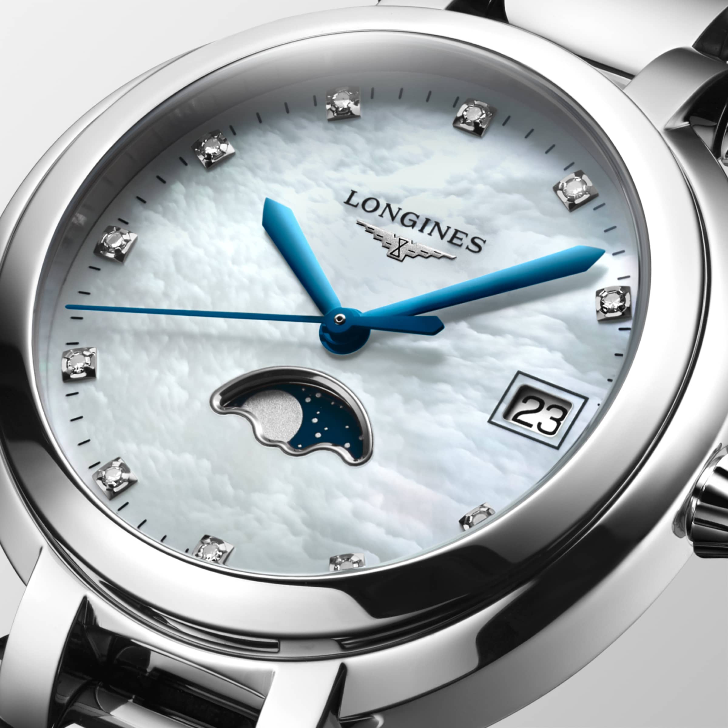 Longines PRIMALUNA Quartz Stainless steel Watch - L8.116.4.87.6