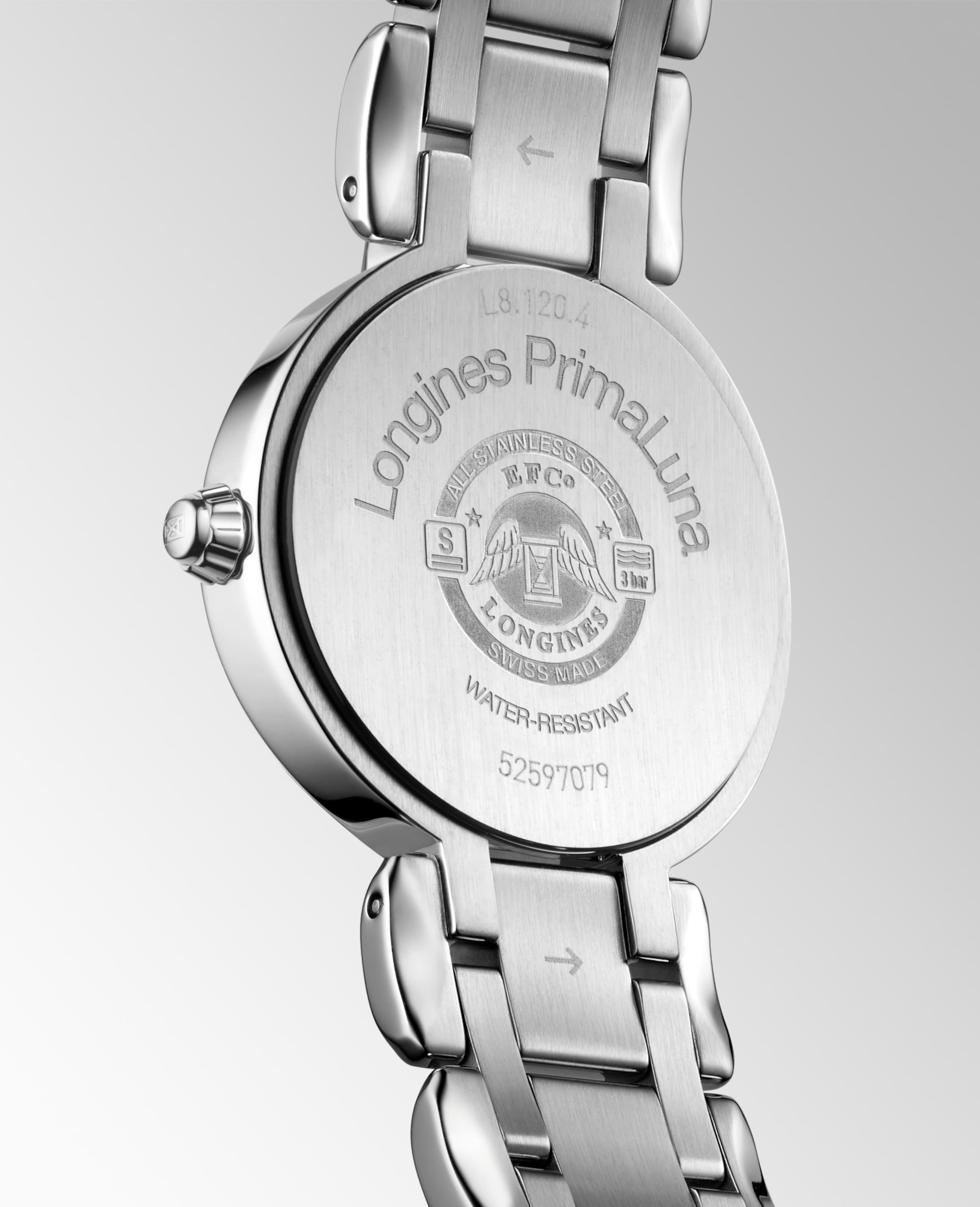 Longines PRIMALUNA Quartz Stainless steel Watch - L8.120.4.71.6