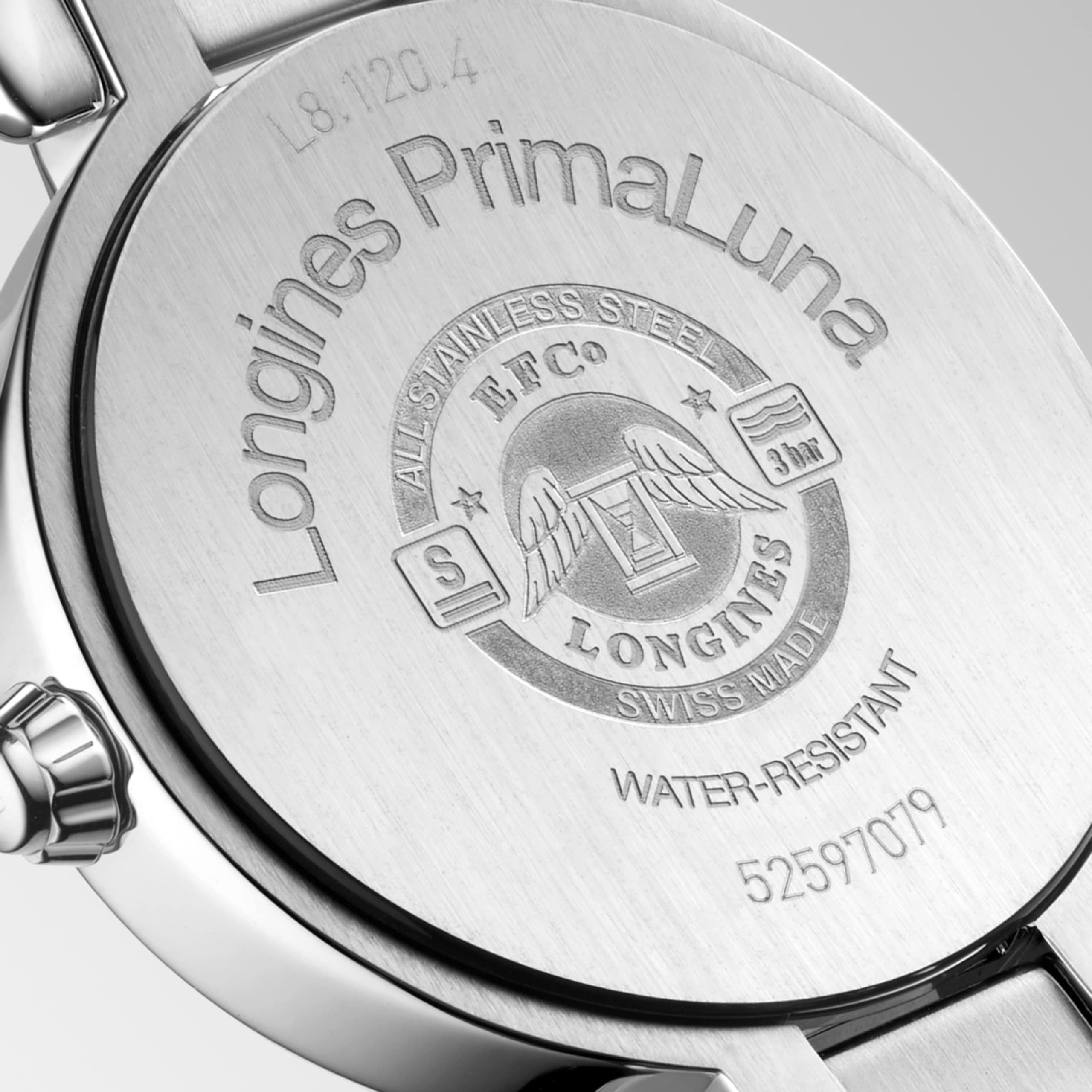 Longines PRIMALUNA Quartz Stainless steel Watch - L8.120.4.71.6