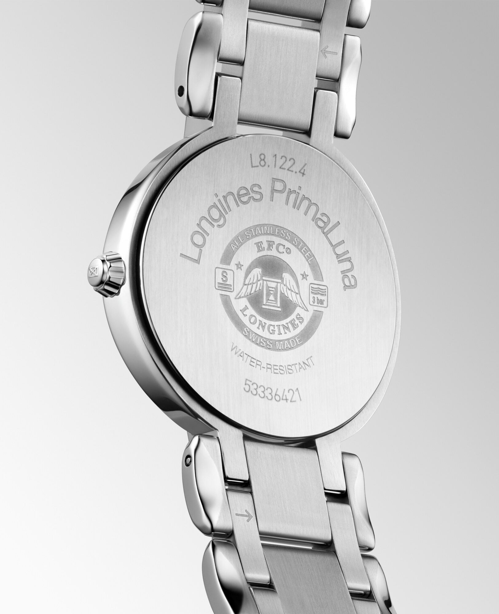 LONGINES PRIMALUNA Quartz, Stainless Steel, Silver Dial LONGINES PRIMALUNA Quartz, Stainless Steel, Silver Dial