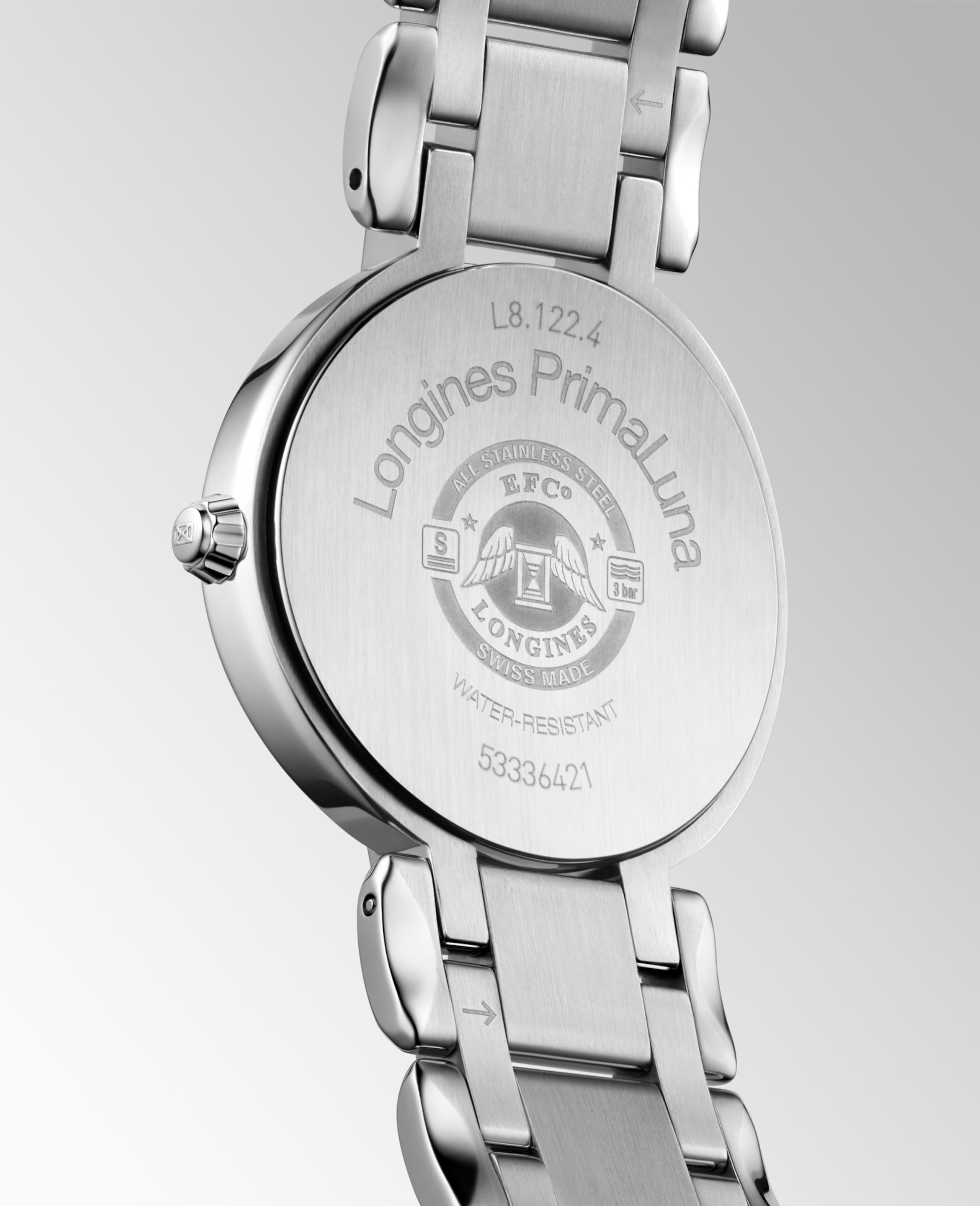 Longines PRIMALUNA quartz roestvrij staal Watch - L8.122.4.71.6