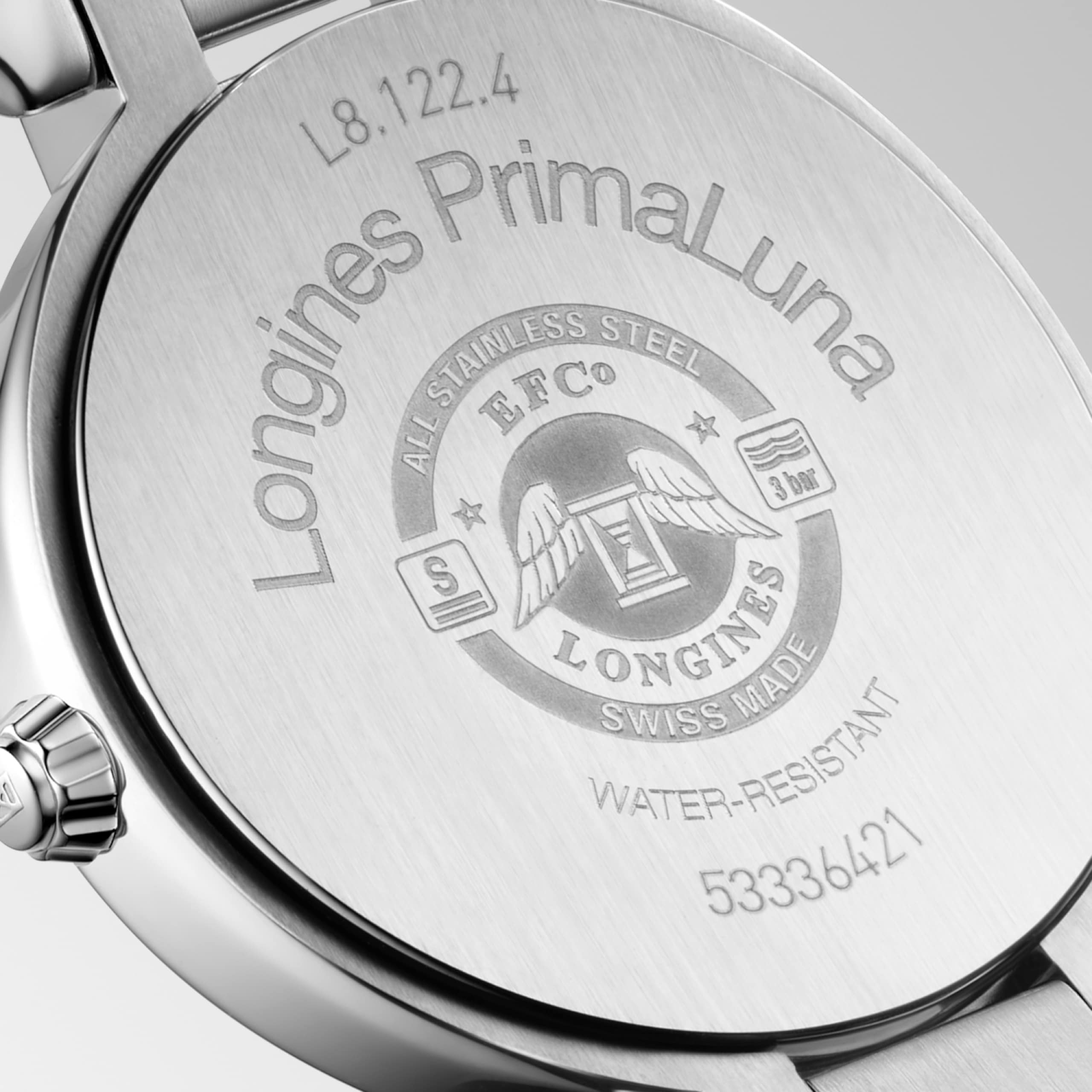 Longines PRIMALUNA quartz roestvrij staal Watch - L8.122.4.71.6