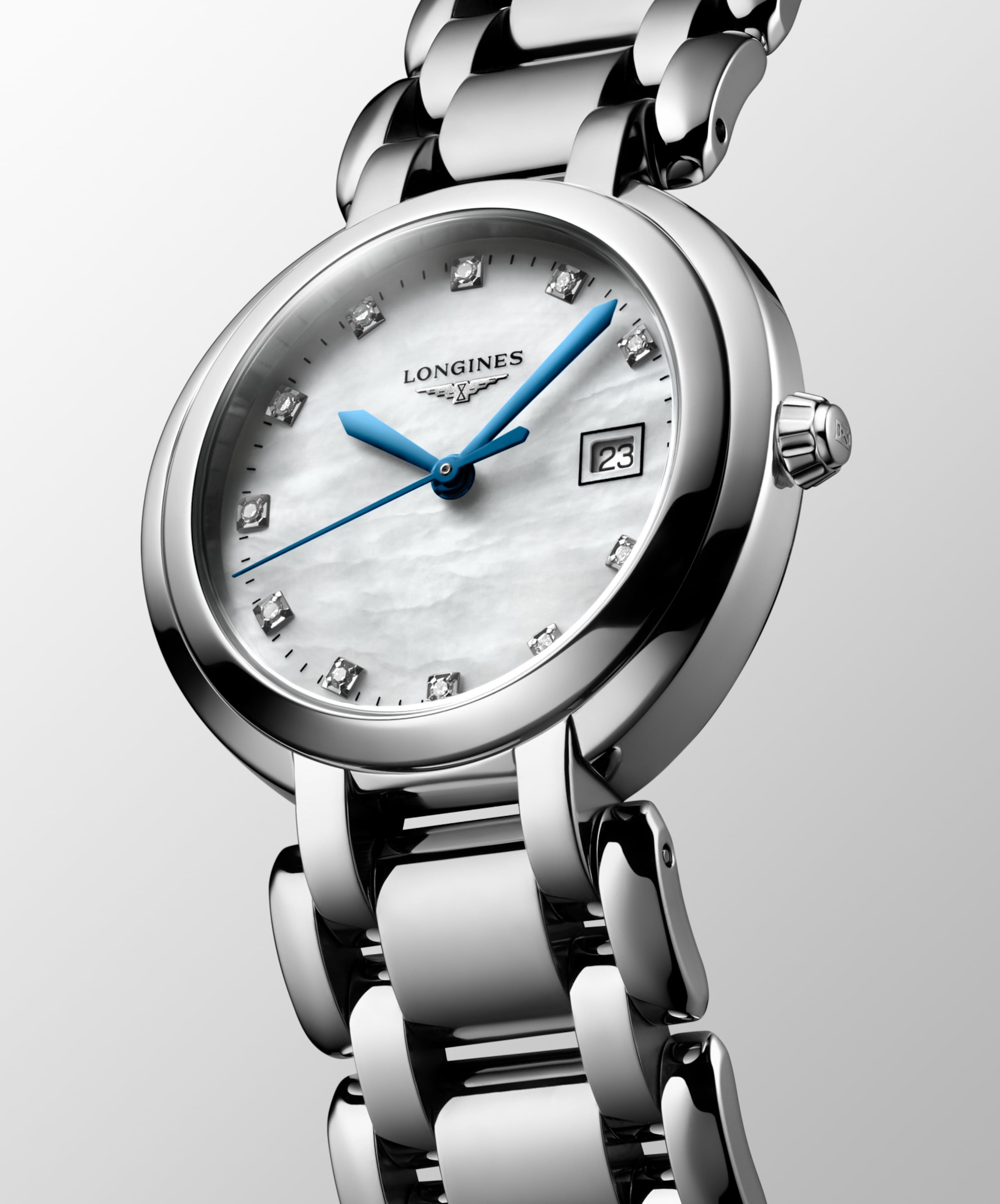 Longines PRIMALUNA quartz paslanmaz çelik Watch - L8.122.4.87.6