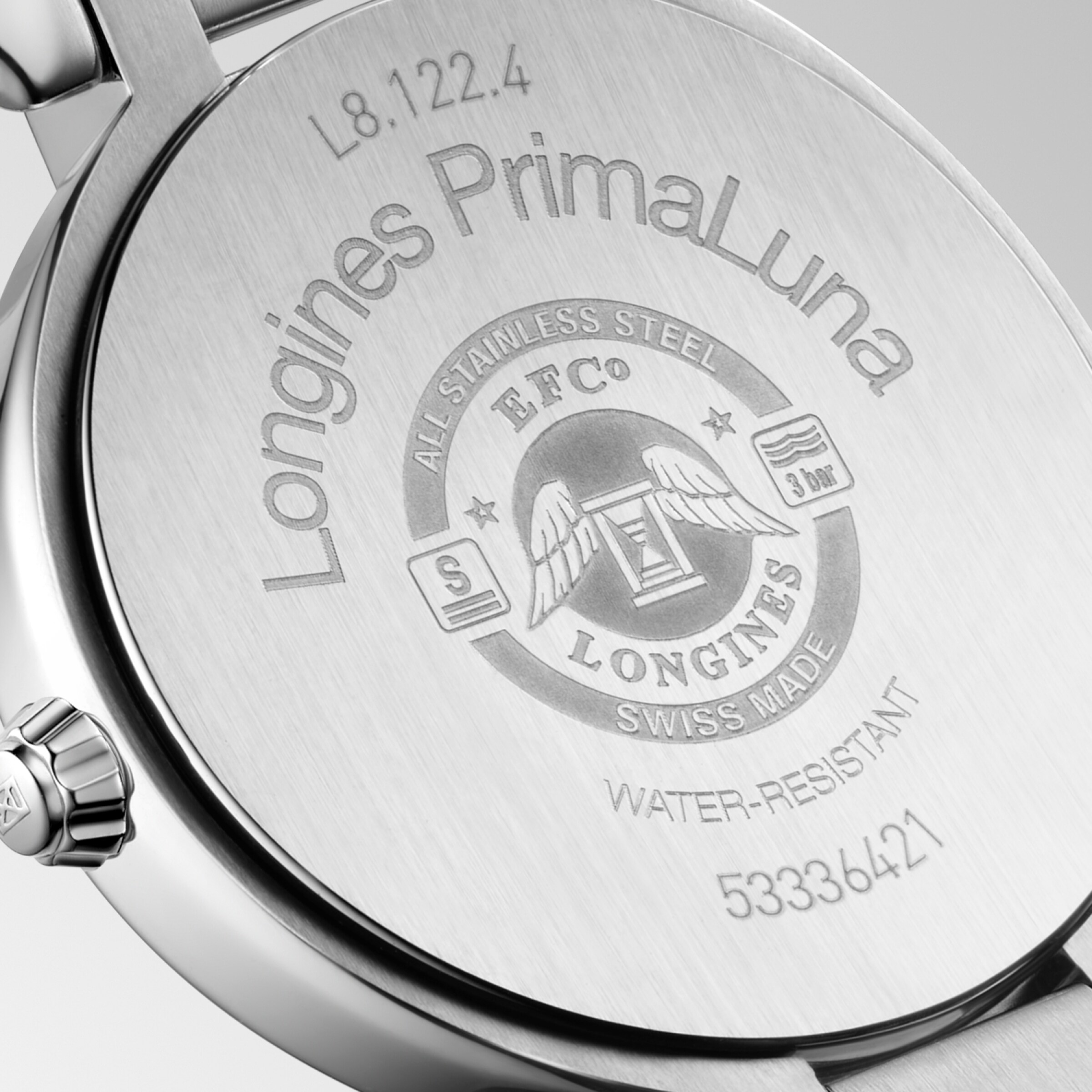 Longines PRIMALUNA Quartz Stainless steel Watch - L8.122.4.90.6