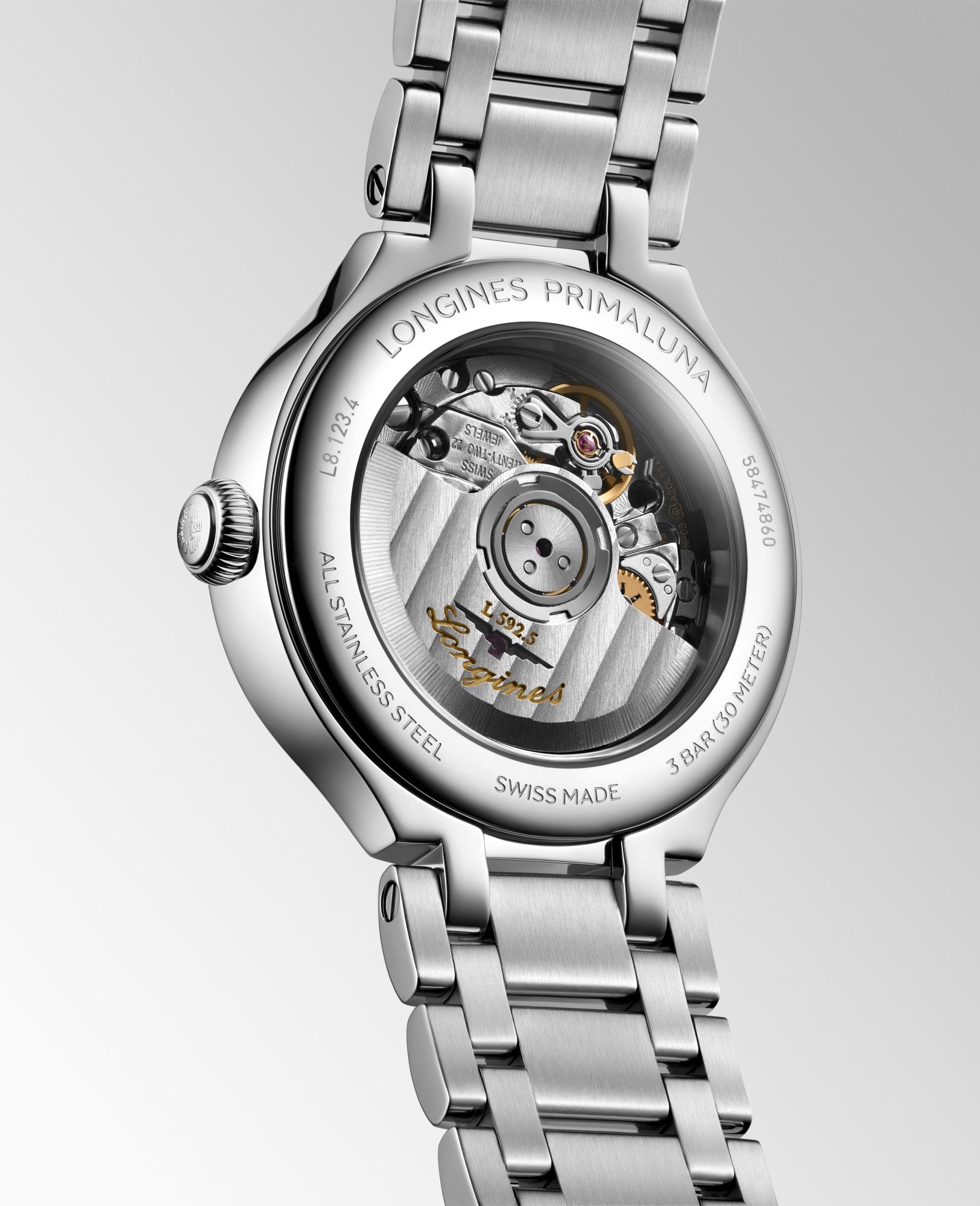 LONGINES PRIMALUNA | Ø 30.00 mm, Vivid Green Mother-of-pearl | L8