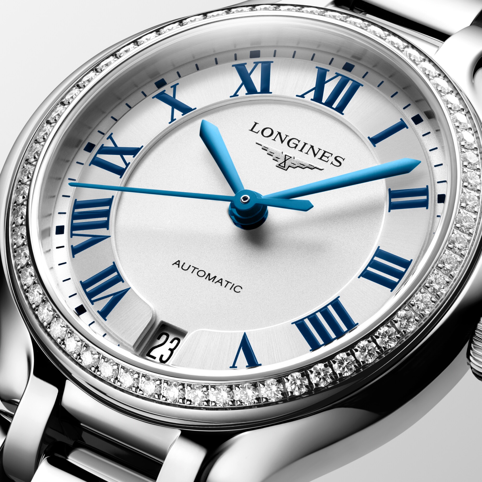LONGINES PRIMALUNA | Ø 34.00 mm, Sunray Silver | L8.124.0.71.6