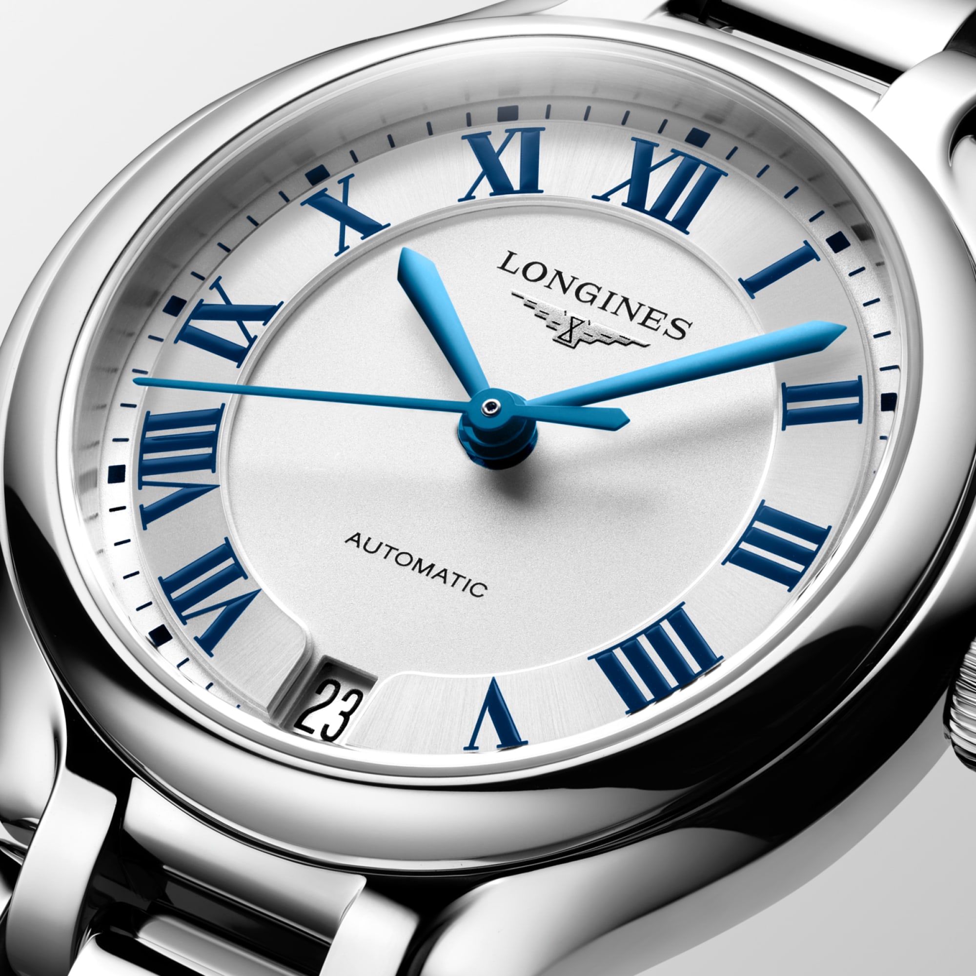 LONGINES PRIMALUNA | Ø 34.00 mm, Sunray Silver | L8.124.4.71.6