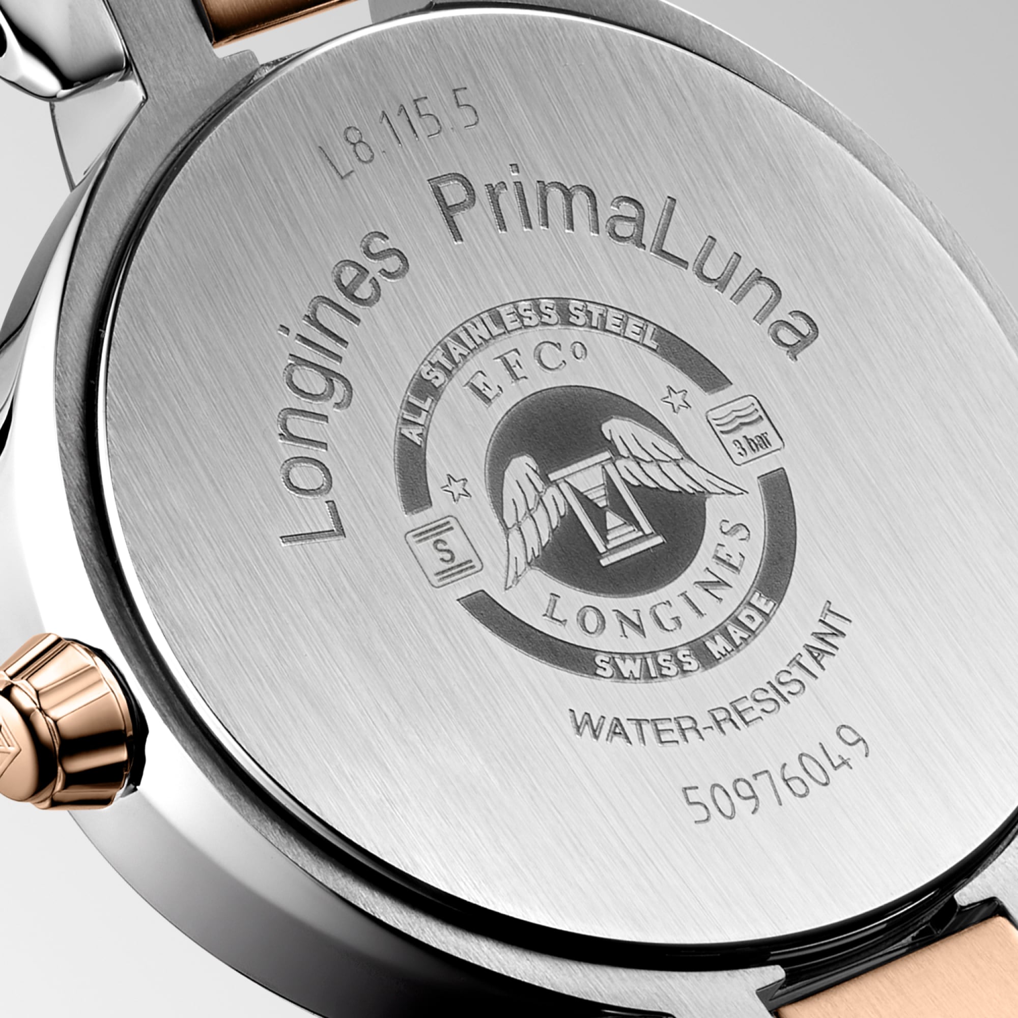 LONGINES PRIMALUNA MOONPHASE | Ø 30.50 mm, Taupe | L8.115.5.61.7