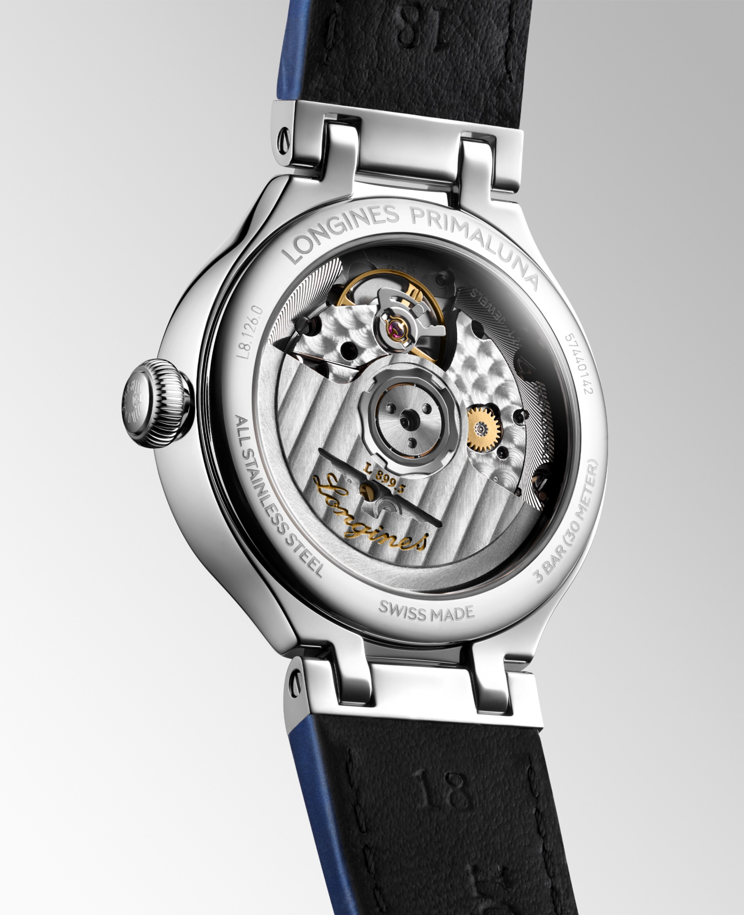 Longines PRIMALUNA MOONPHASE Автоподзавод Нержавеющая сталь Watch - L8.126.0.97.2