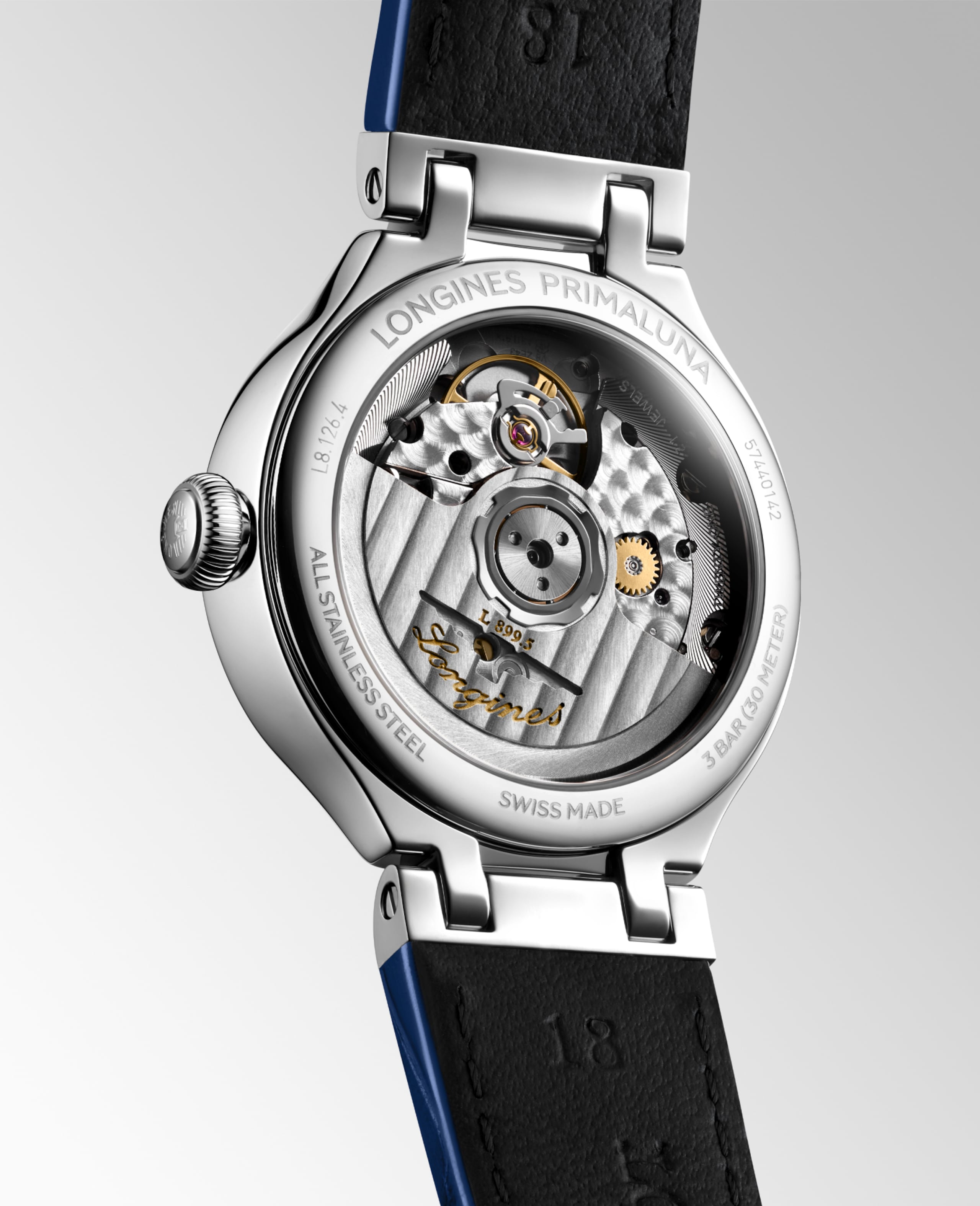 Longines primaluna moonphase automatik edelstahl Watch - l8.126.4.71.2