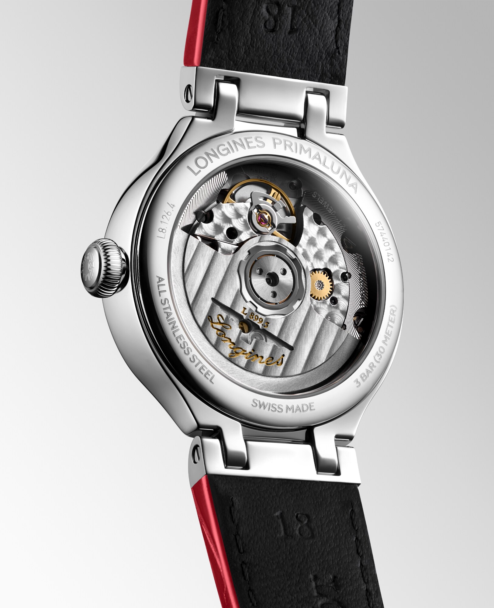 Longines Primaluna Moonphase Automatic, Stainless Steel