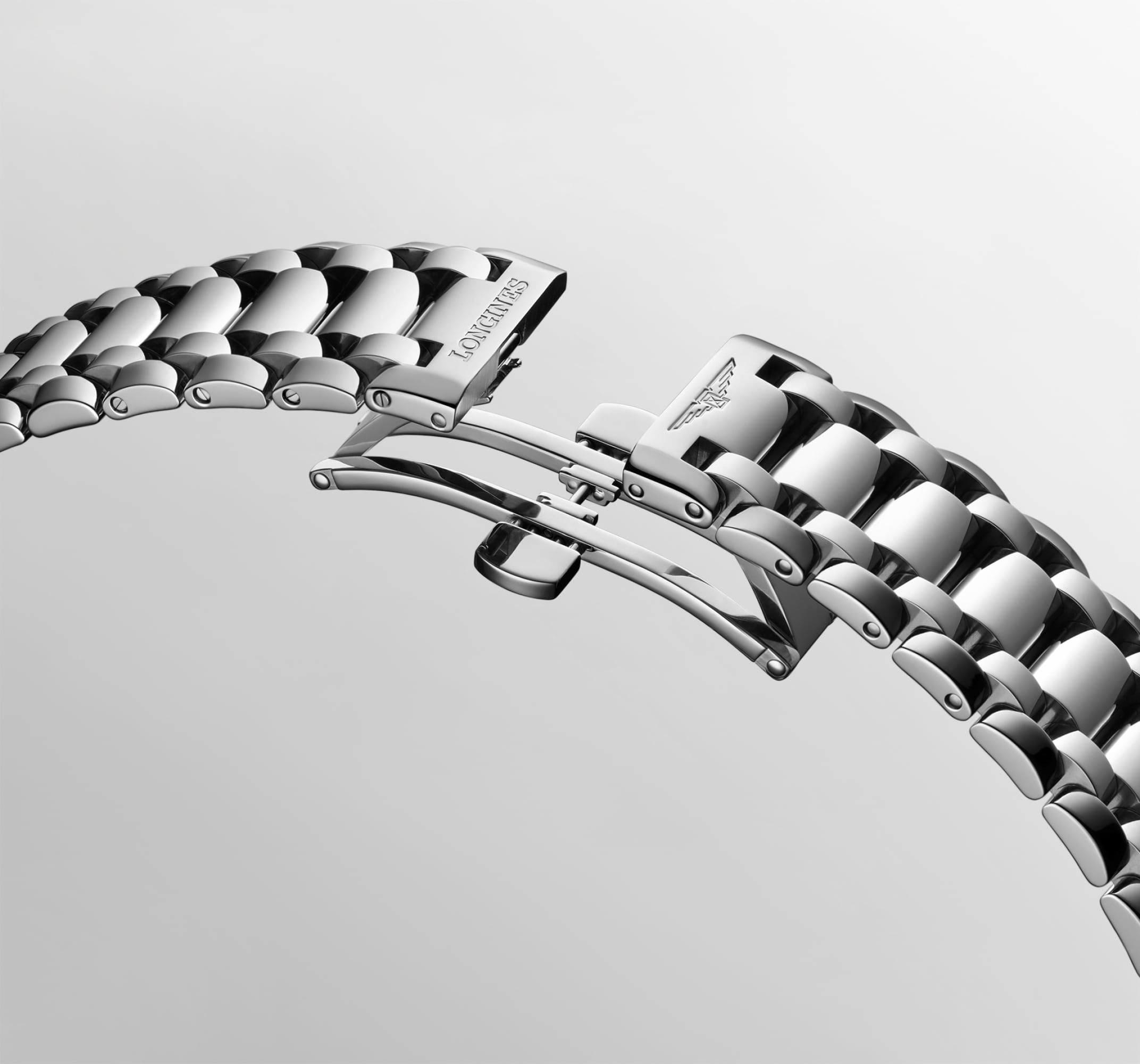 LONGINES PRIMALUNA MOONPHASE Automatic, Stainless Steel, Luminous