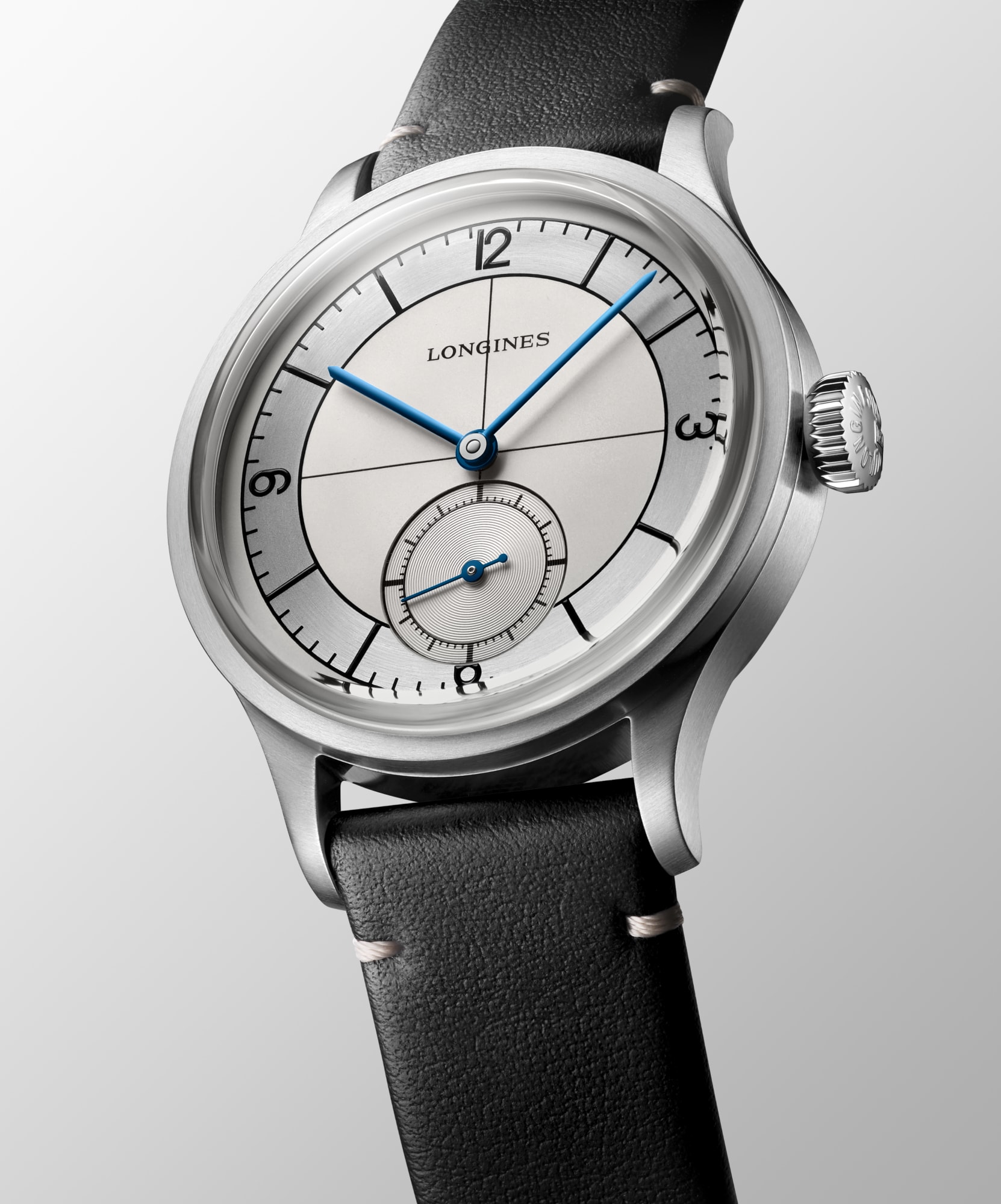 LONGINES SECTOR DIAL | Ø 38.50 mm, シルバー | L2.828.4.73.0
