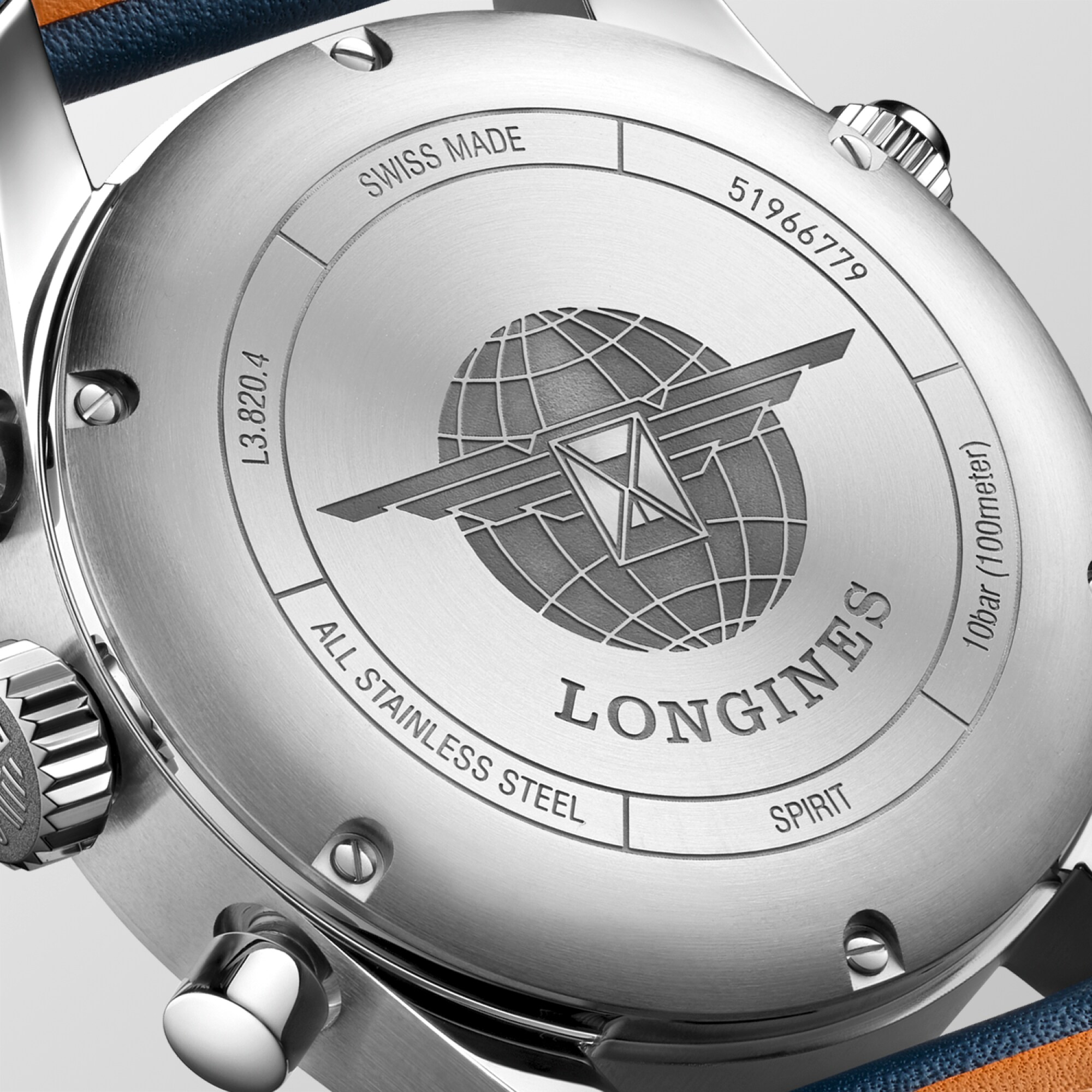 LONGINES SPIRIT CHRONOGRAPH Automatic, Stainless Steel