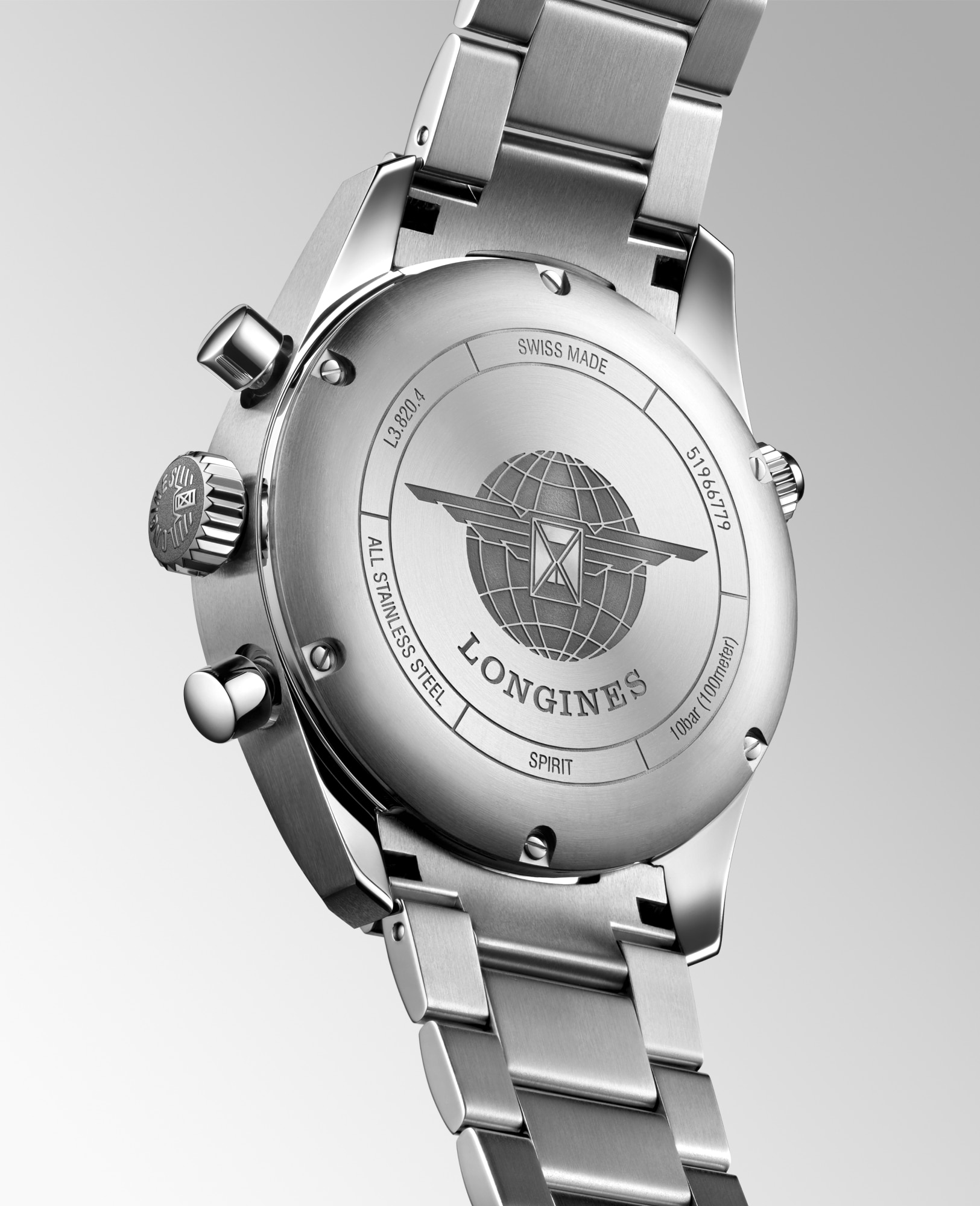 LONGINES SPIRIT CHRONOGRAPH | Ø 42.00 mm, Sunray Blue | L3.820.4