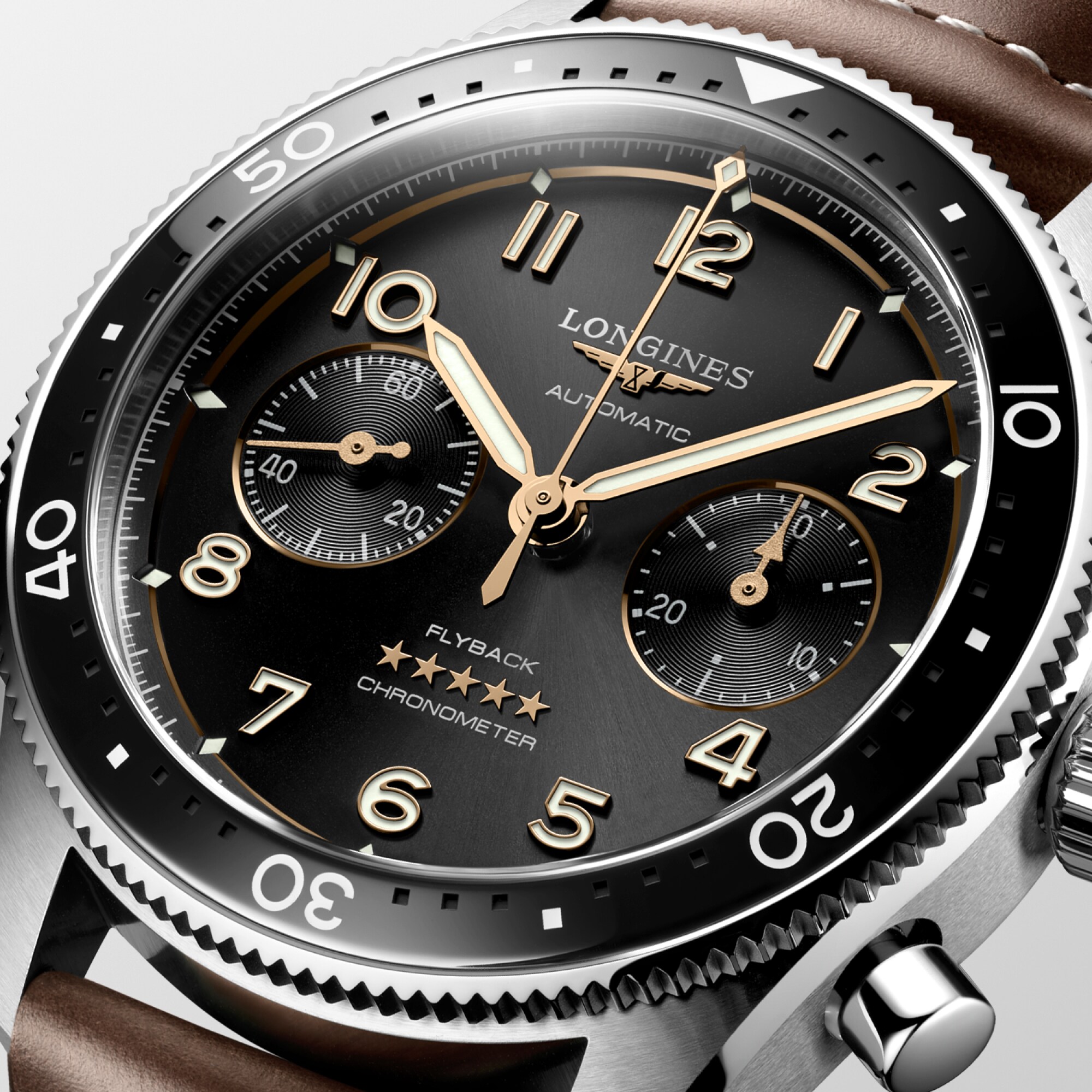 LONGINES SPIRIT CHRONOGRAPH Automatic, Stainless Steel