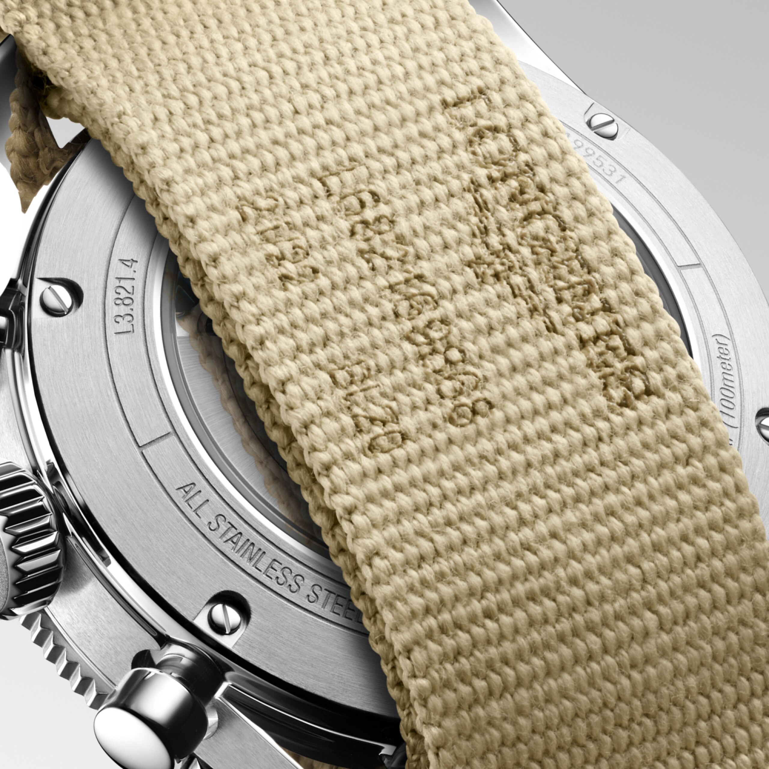 Longines SPIRIT FLYBACK automatique acier inoxydable et lunette en céramique Watch - L3.821.4.53.9