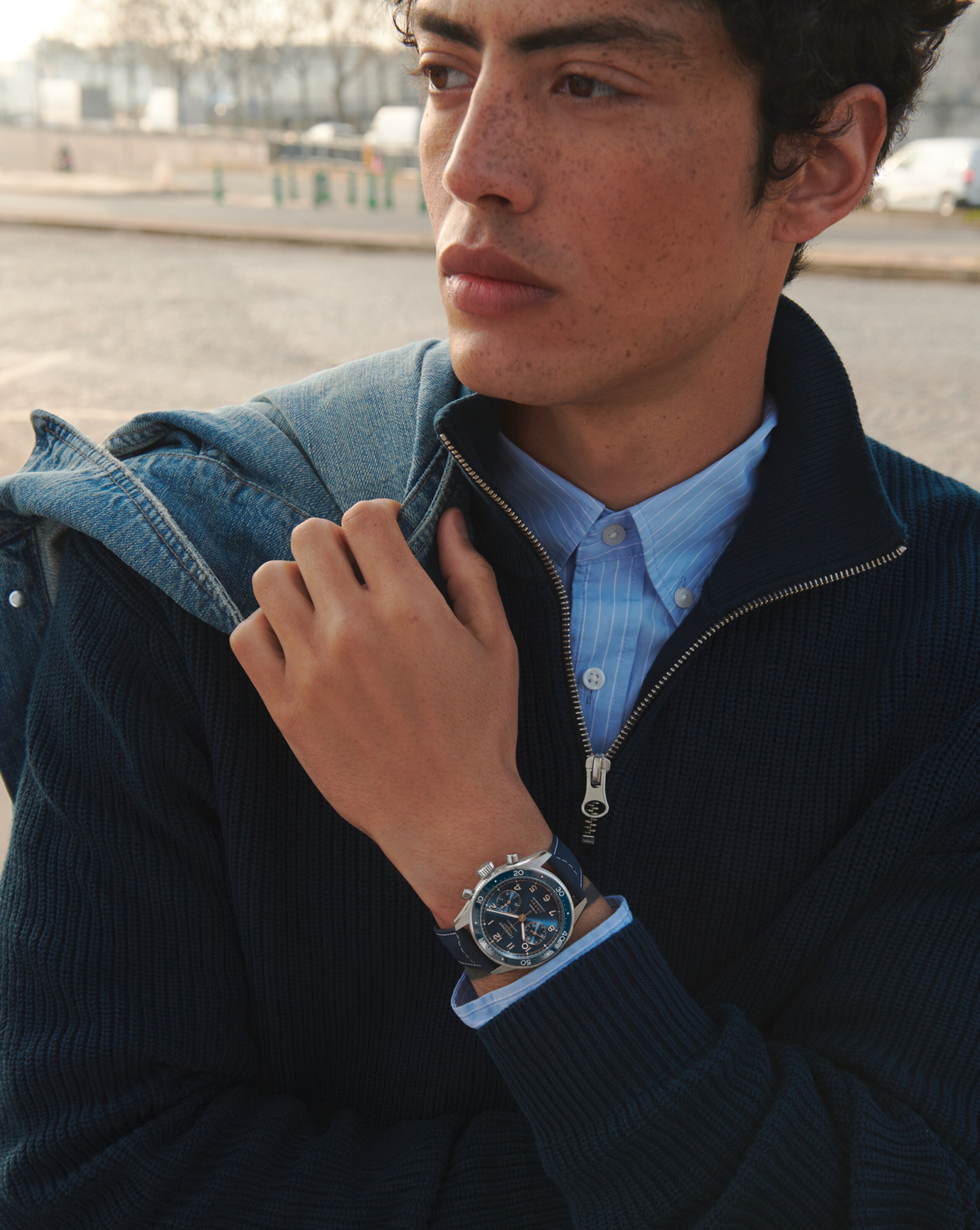 Longines SPIRIT FLYBACK Αυτόματο Ανοξείδωτο ατσάλι και κεραμική στεφάνη Watch - L3.821.4.93.2
