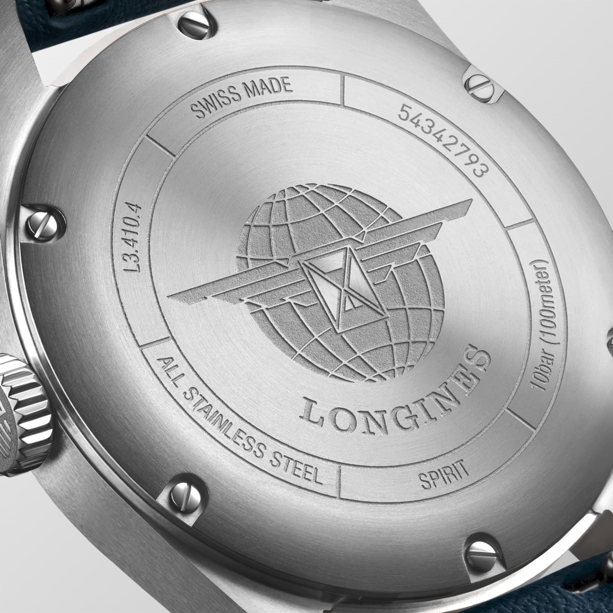 Longines SPIRIT Automatic Stainless steel Watch - L3.410.4.93.0