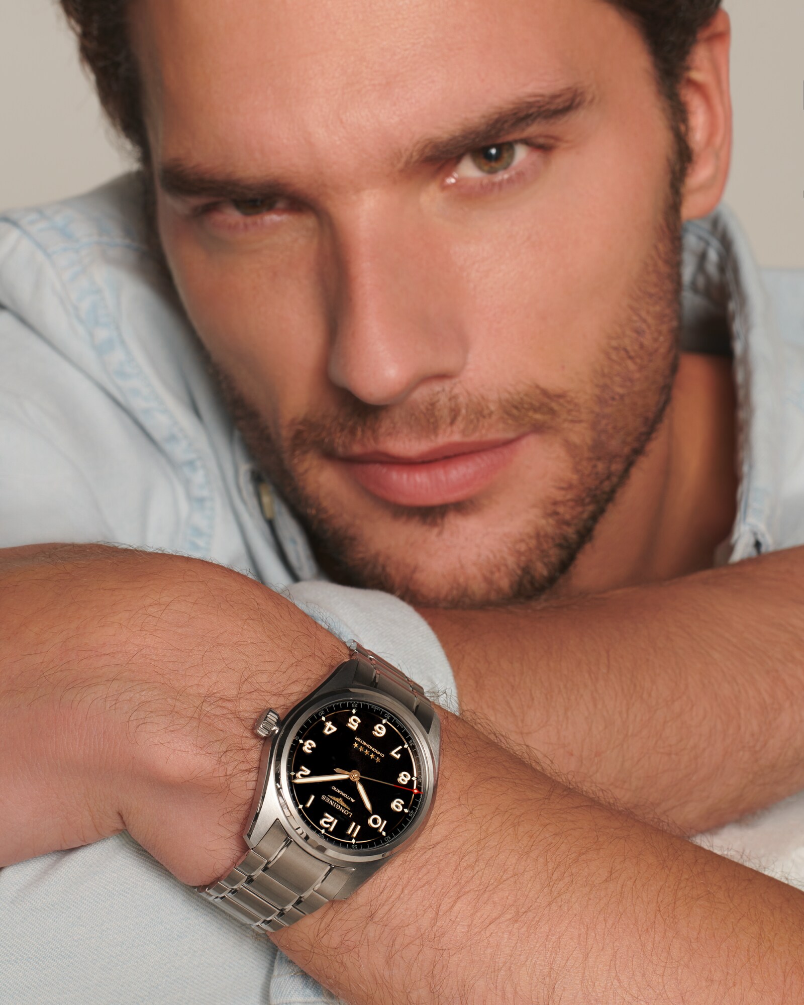 LONGINES SPIRIT Automatic, Titanium, Anthracite Dial, Bracelet