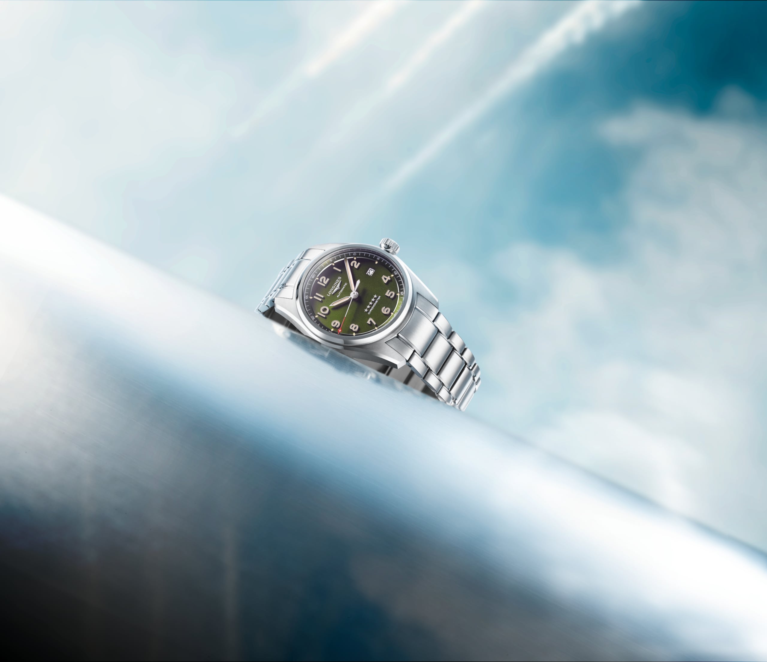 Longines SPIRIT automatic stainless steel Watch - L3.810.4.03.6