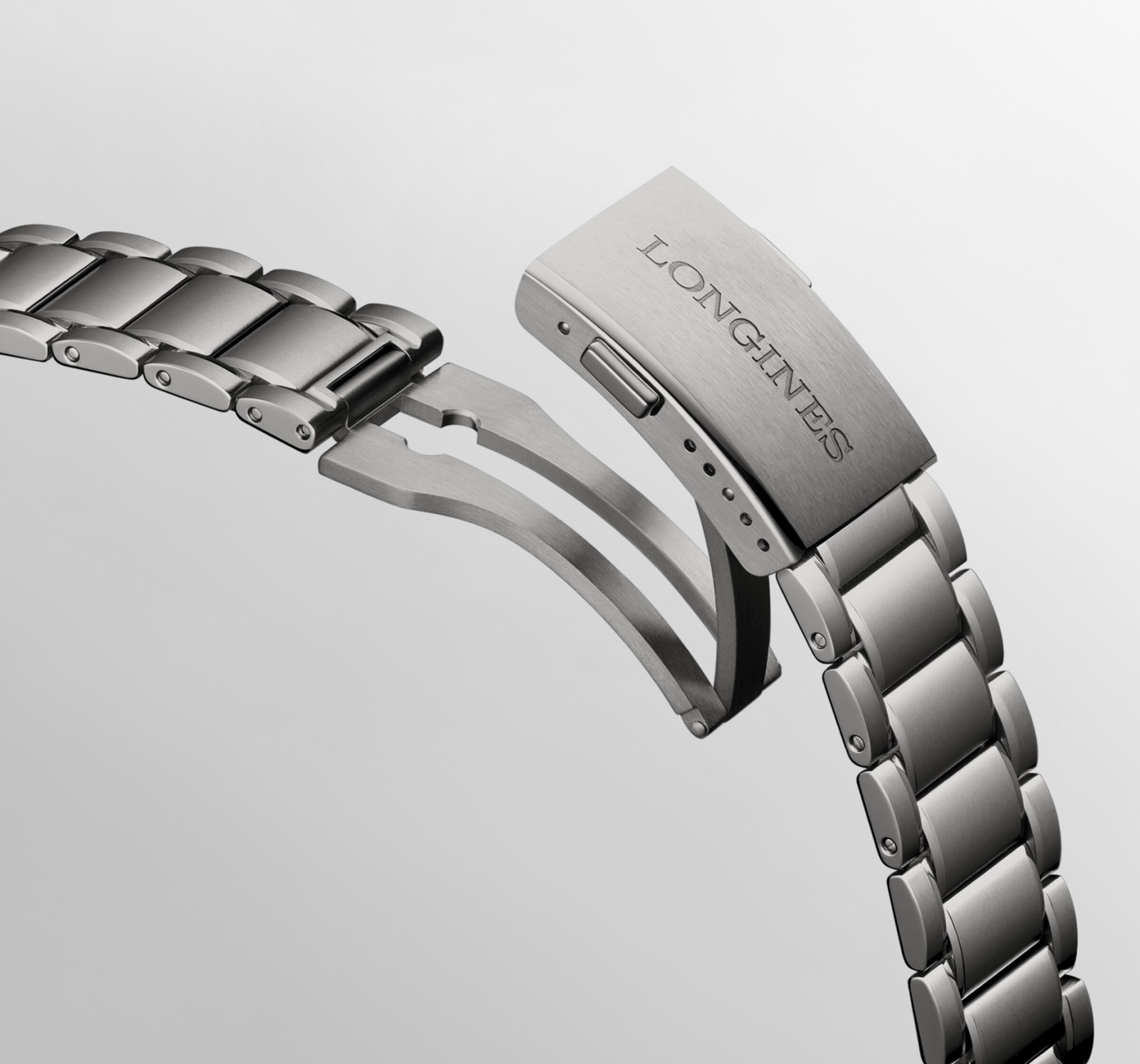 Longines SPIRIT Automatic Titanium and ceramic bezel Watch - L3.821.1.53.6