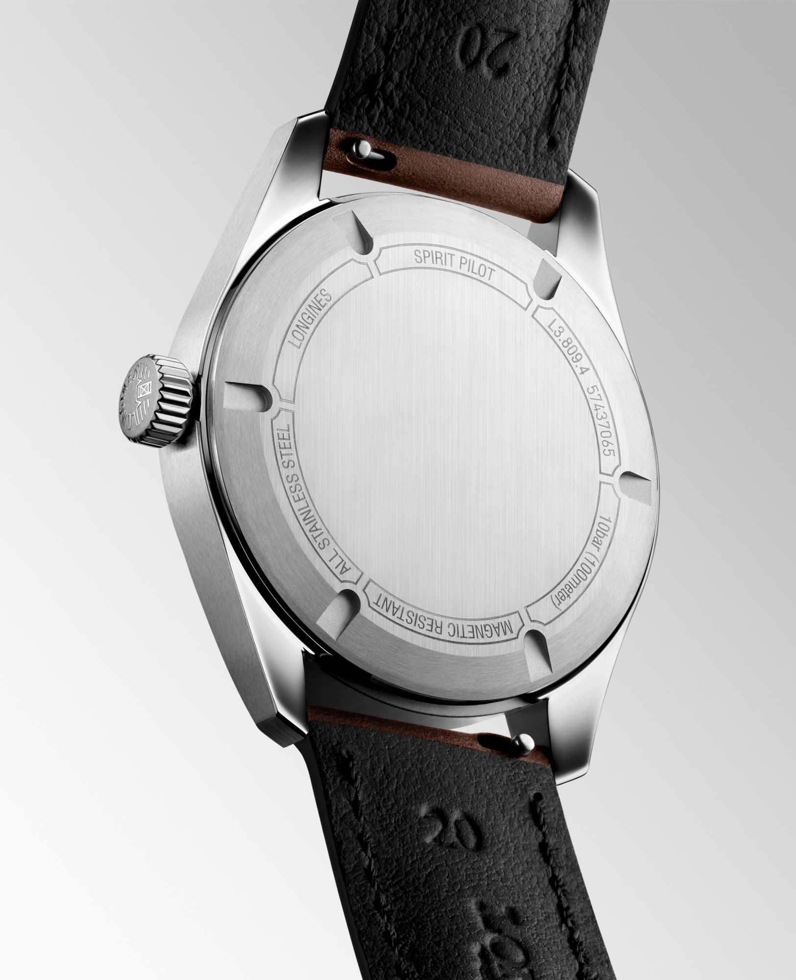 LONGINES SPIRIT PILOT | Ø 39.00 mm, Black Matt | L3.809.4.53.2