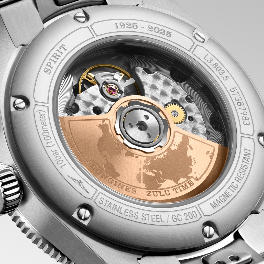 100周年記念モデル「ロンジン スピリット ズールー タイム 1925」上質さを纏ったラグジュアリーなモデルはベルトも工具も付属する特別豪華仕様-LONGINES -longines-spirit-zulu-time-1925-l3-803-5-53-6-bottom-detailed-view-2000x2000-4-1746570695