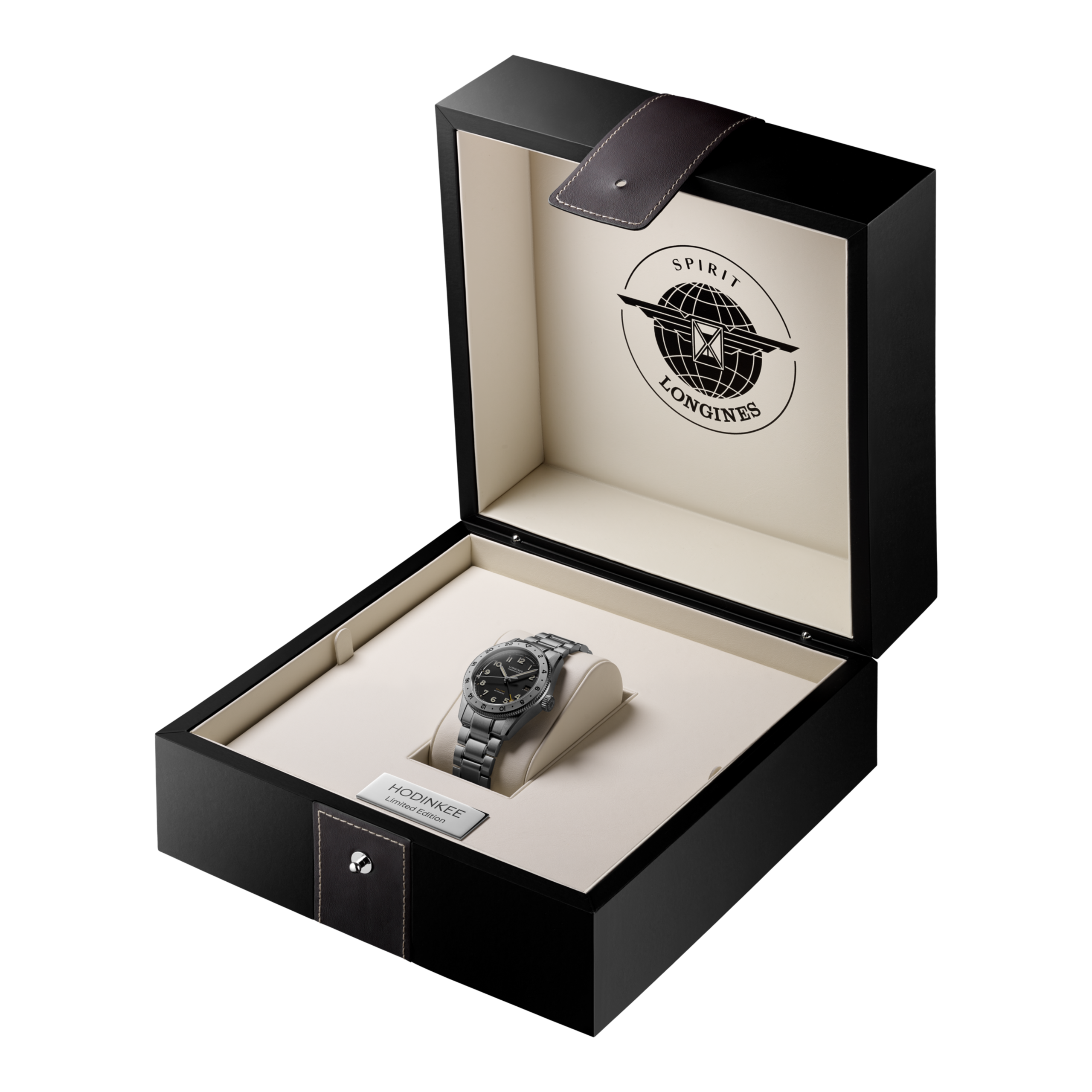 Longines SPIRIT ZULU TIME automatique titane Watch - L3.802.1.59.6