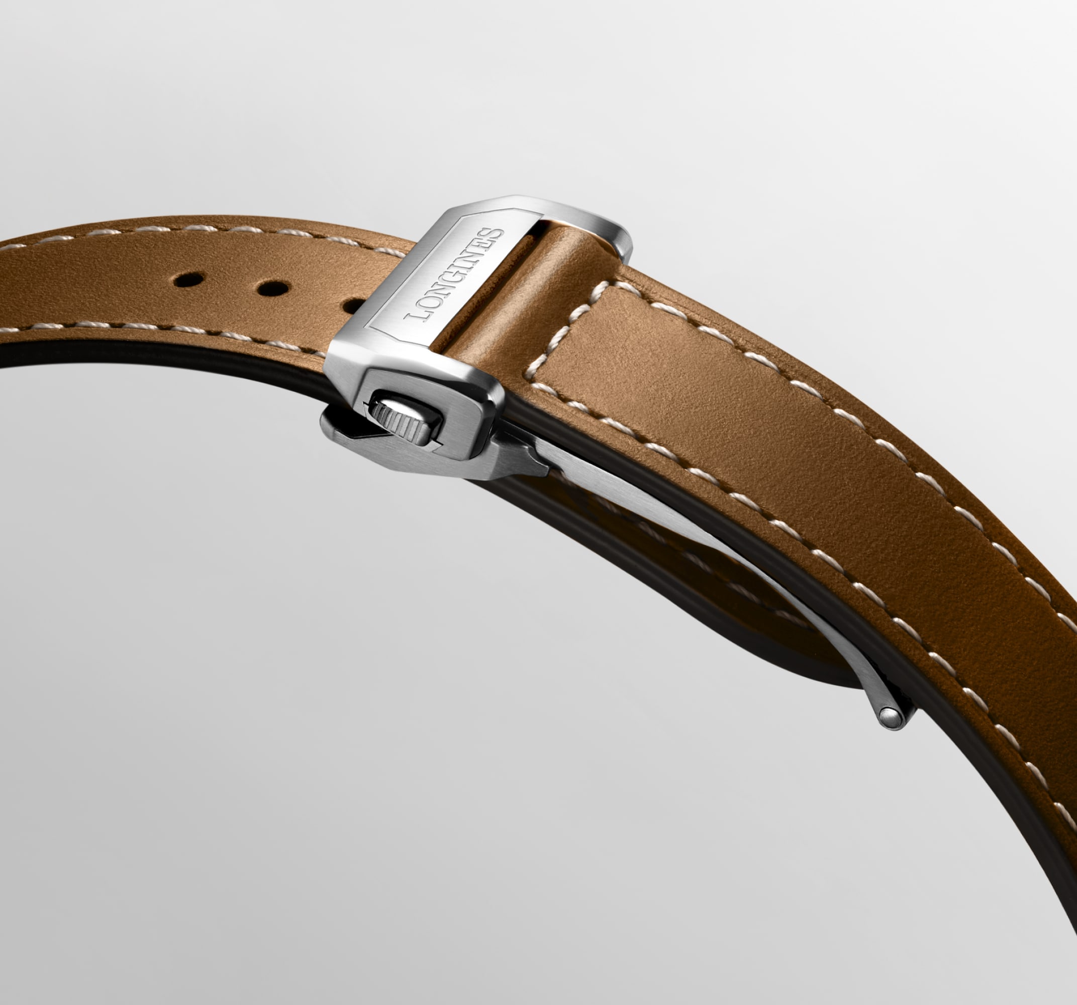 LONGINES SPIRIT ZULU TIME Automatic, Stainless Steel And