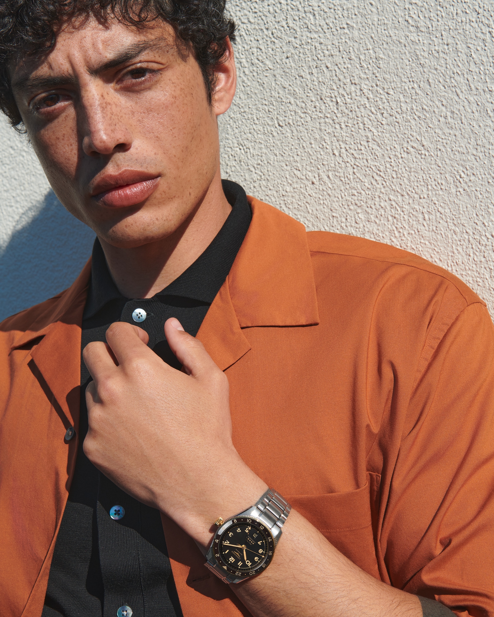 LONGINES SPIRIT ZULU TIME Automatic, Stainless Steel And 18 Karat