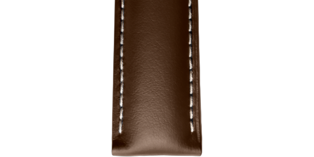 Matt Brown Calf Leather Strap Cl682124853, 21cm, CONQUEST Matt Brown Calf Leather Strap Cl682124853, 21cm, CONQUEST
