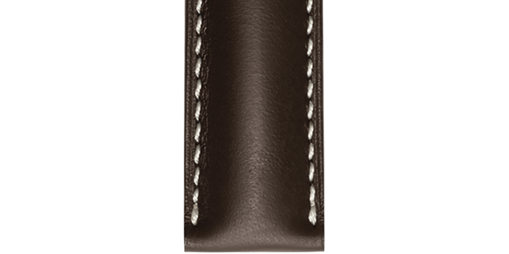 Matt Brown Calf Leather Strap Cl682125256, 19cm, CONQUEST
