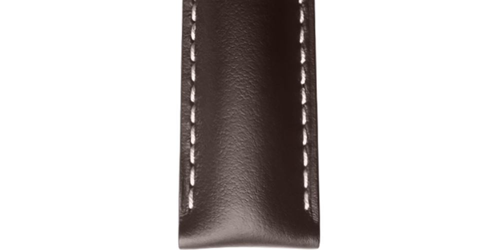 マットブラウン カーフレザー ストラップ CL682159969, 20cm, コン