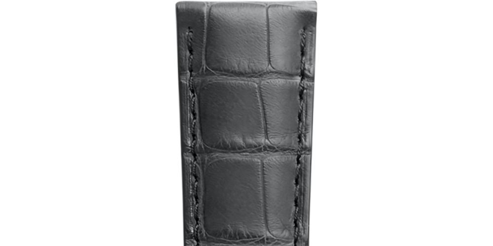 マットライトグレー アリゲーター ストラップ CL682166863, 21cm