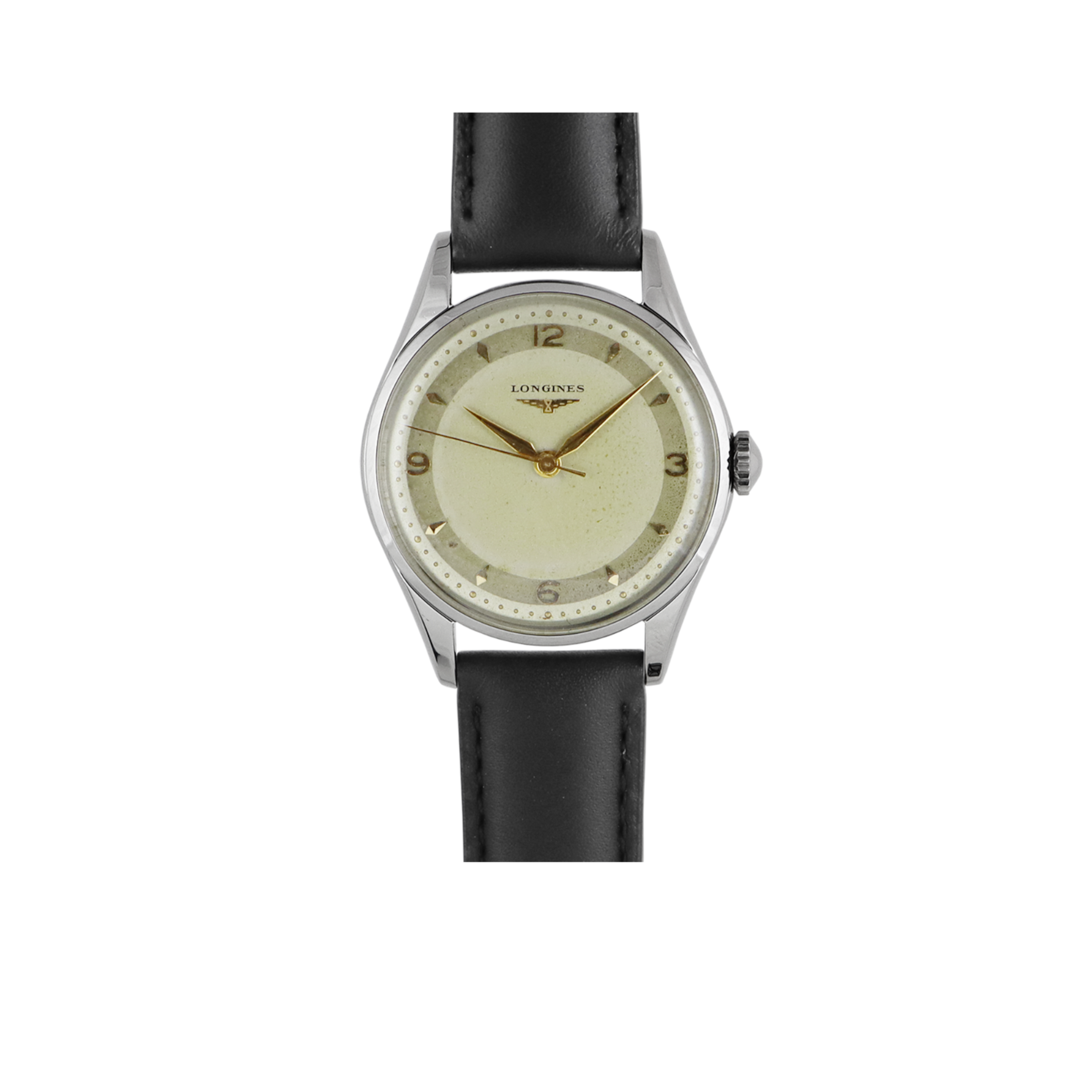 浪琴表Univers雙色調錶盤腕錶(1953)
