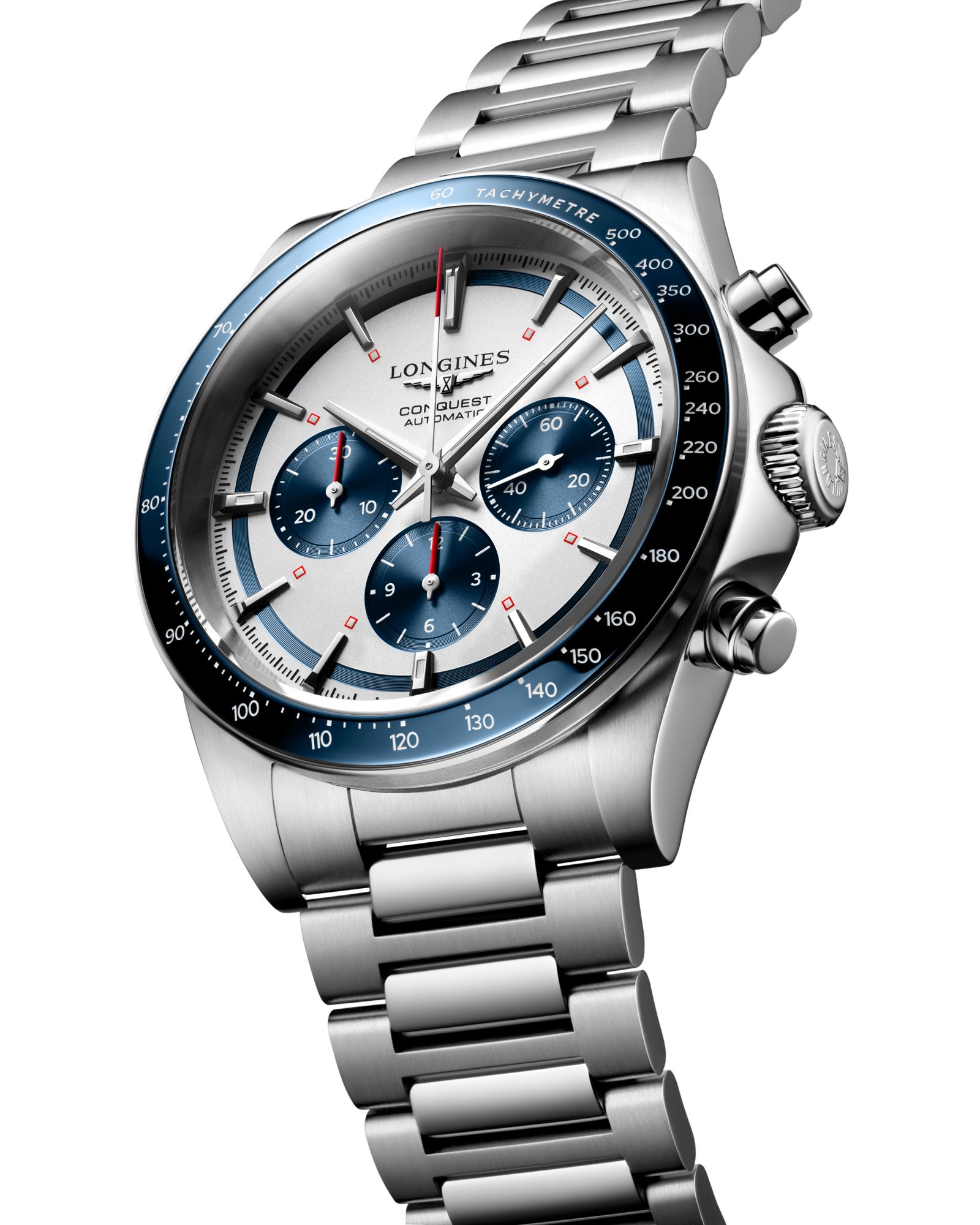 【純正】ロンジン CONQUEST クロノグラフ用 ステンレスブレスのみ42mm longines-watch-conquest-