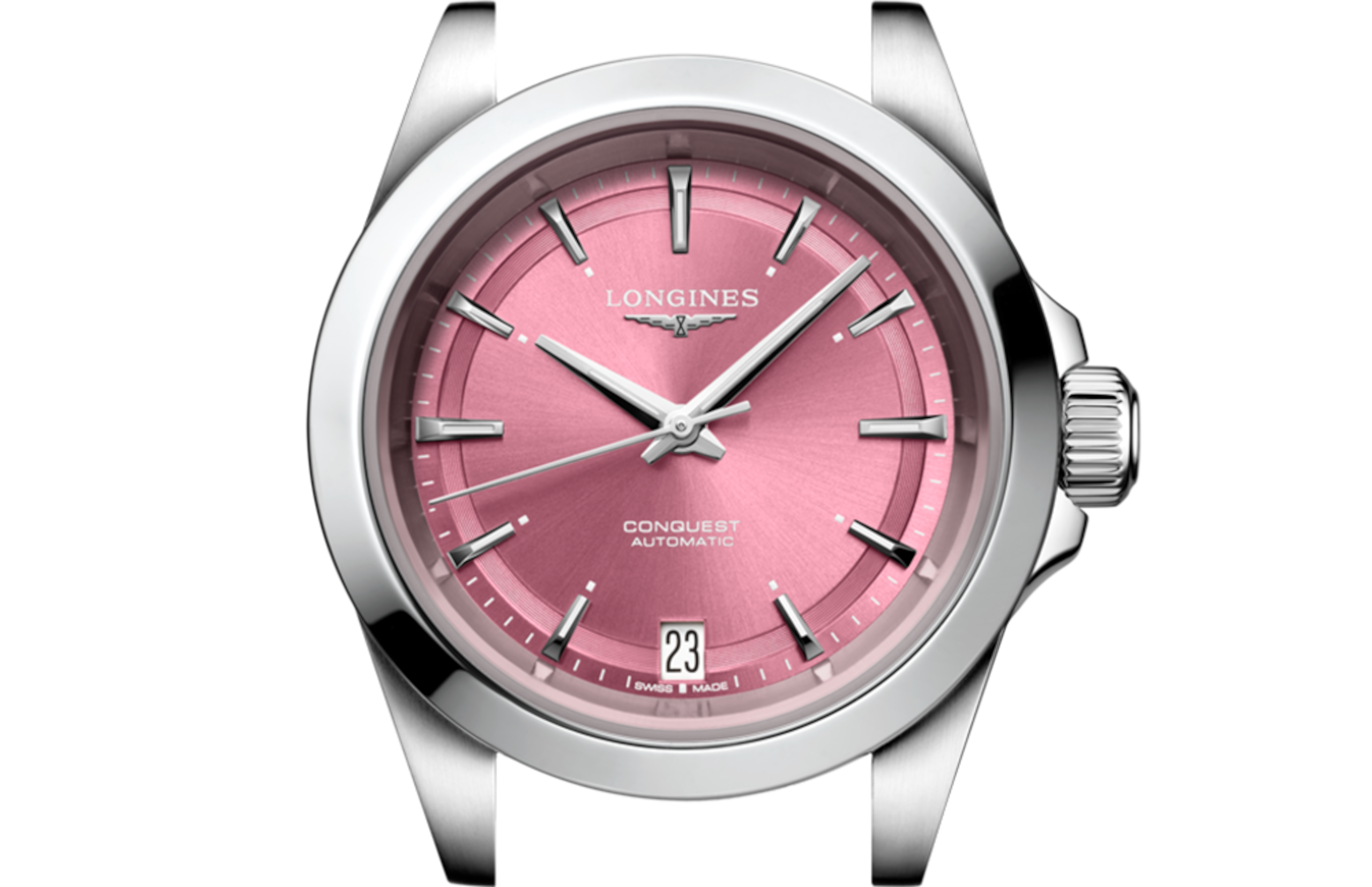 CONQUEST | Ø 34.00 mm, Sunray Pink | L3.430.4.99.9 | LONGINES US
