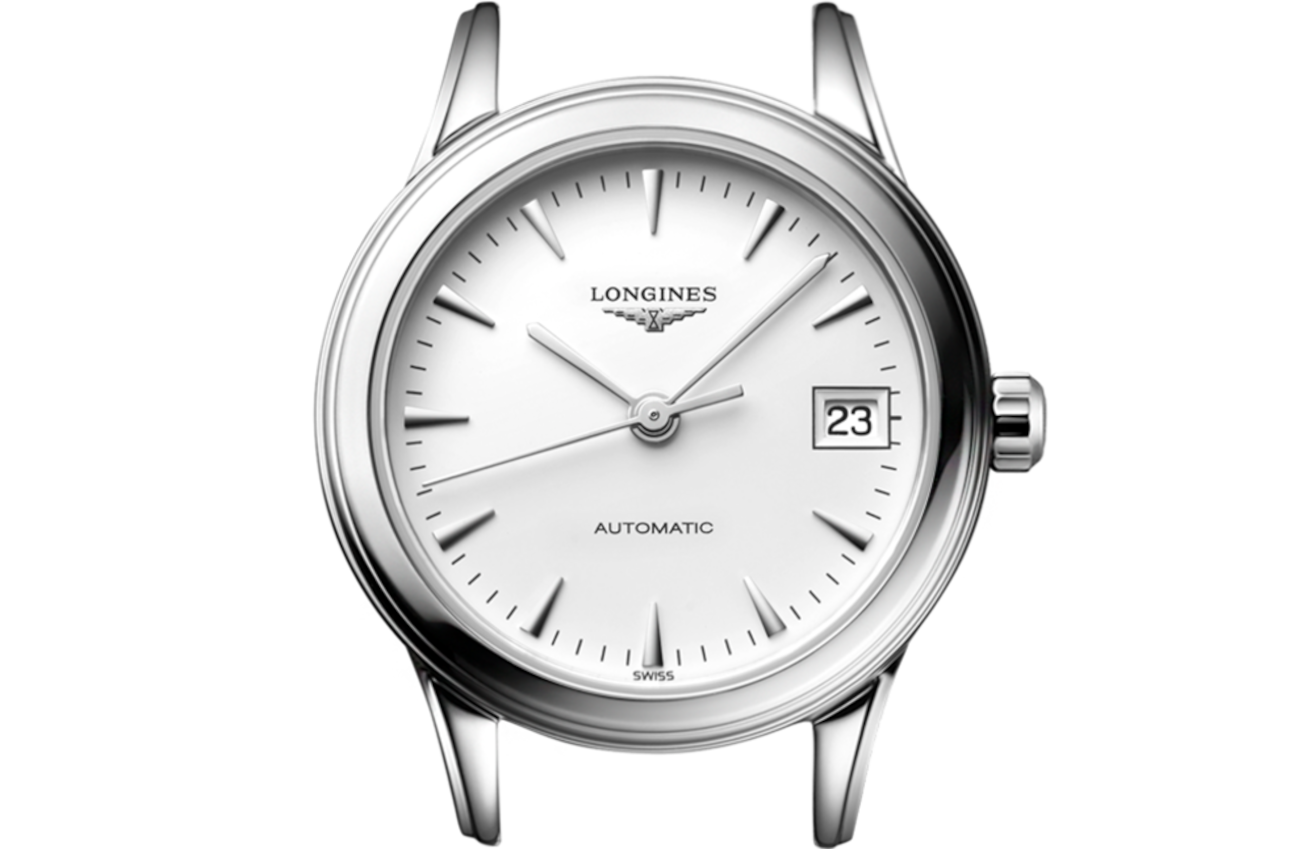 フラッグシップ クラシック 自動巻、ステンレススティール、マット